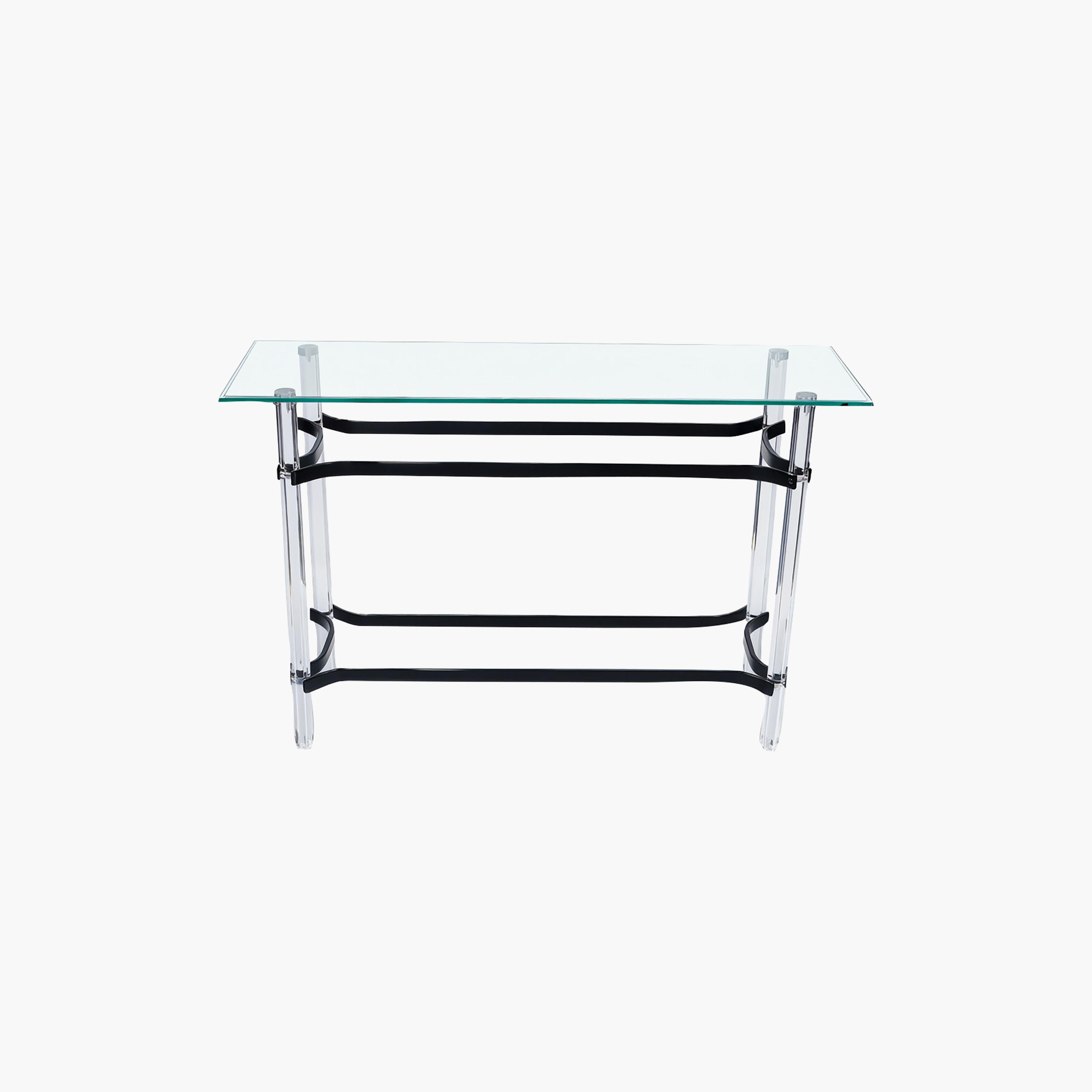 Maria Homes Glass Console Table-furniture-livingroom-consoletablesandmirrors-image-4