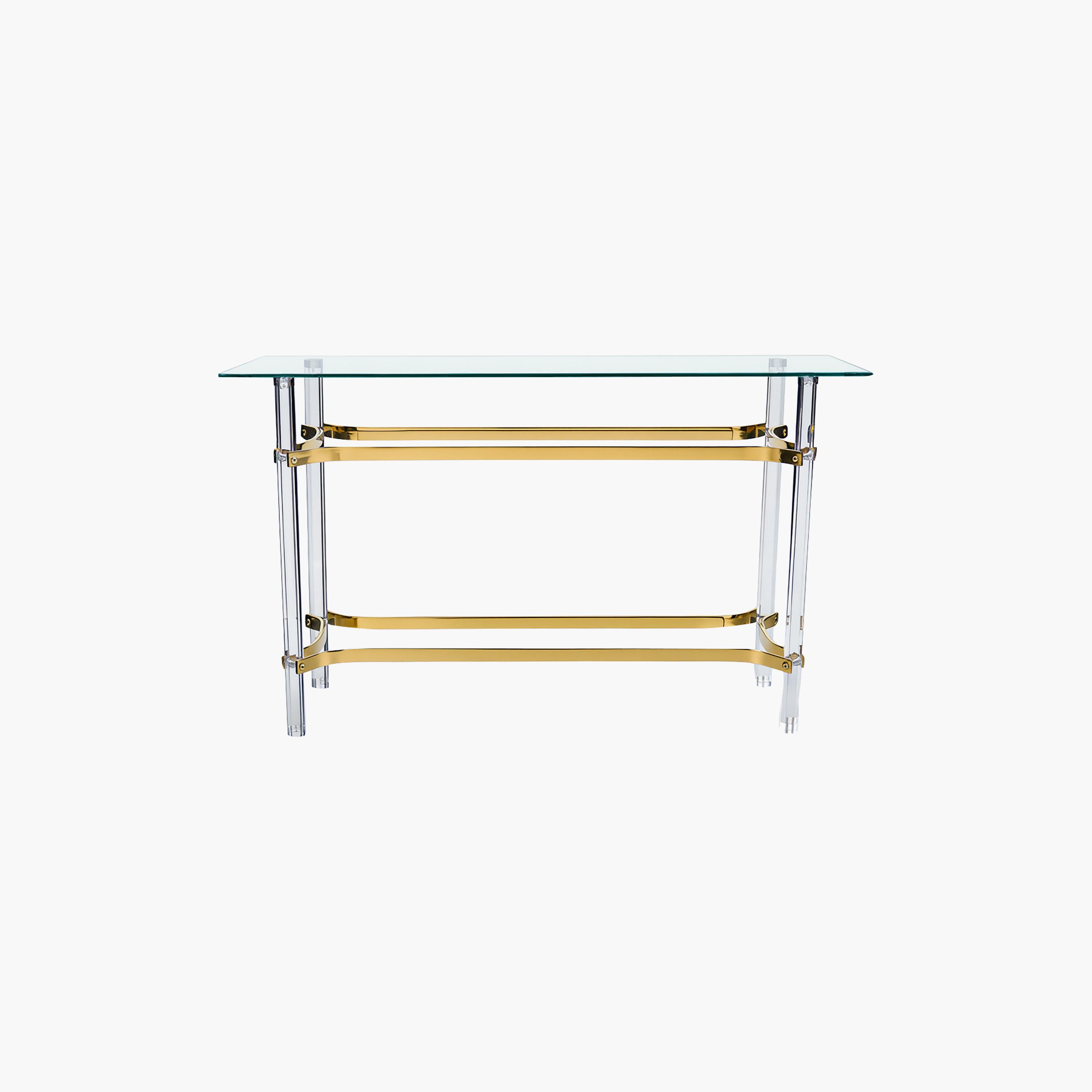 Maria Homes Glass Console Table-furniture-livingroom-consoletablesandmirrors-image-4