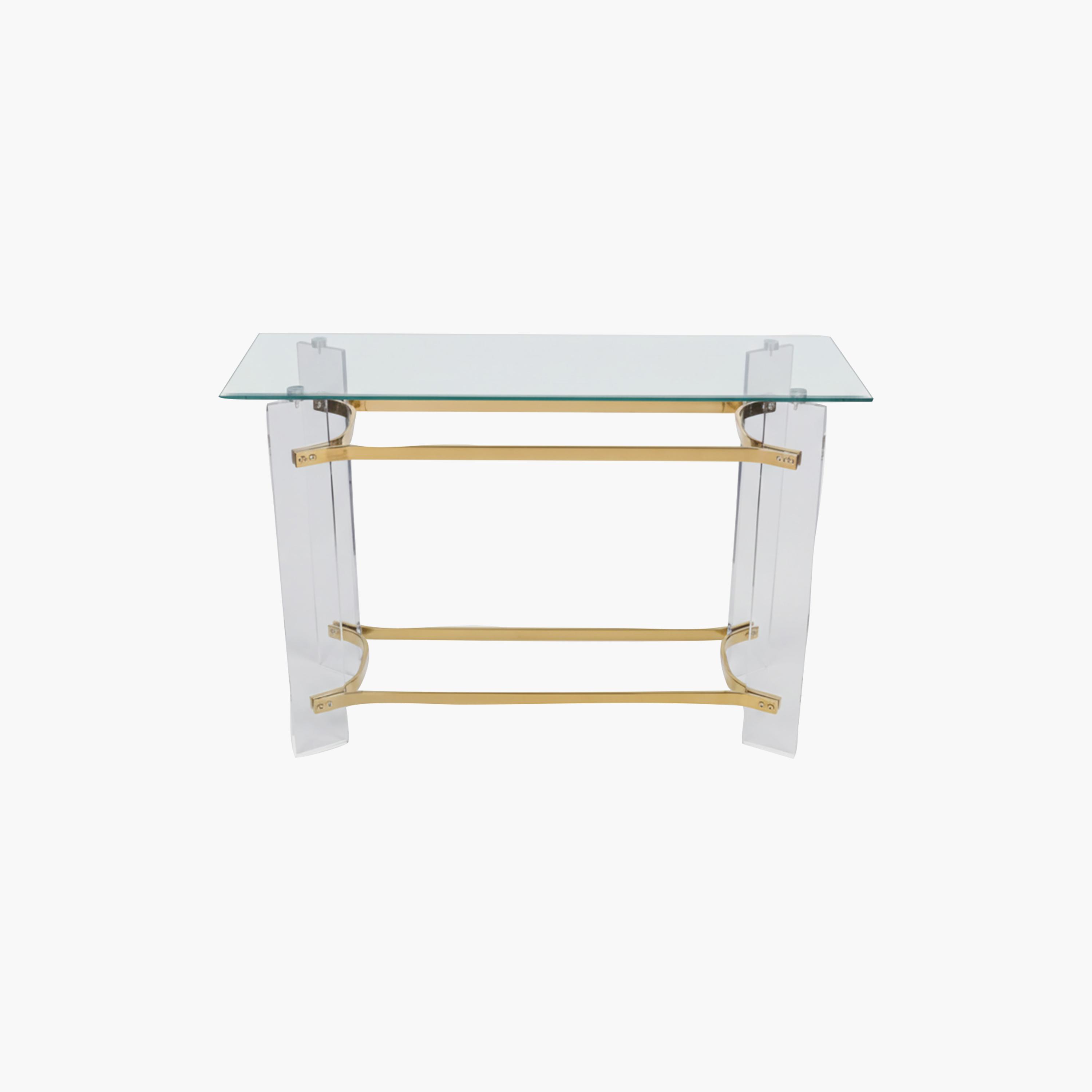 Maria Homes Glass Console Table-furniture-livingroom-consoletablesandmirrors-image-5