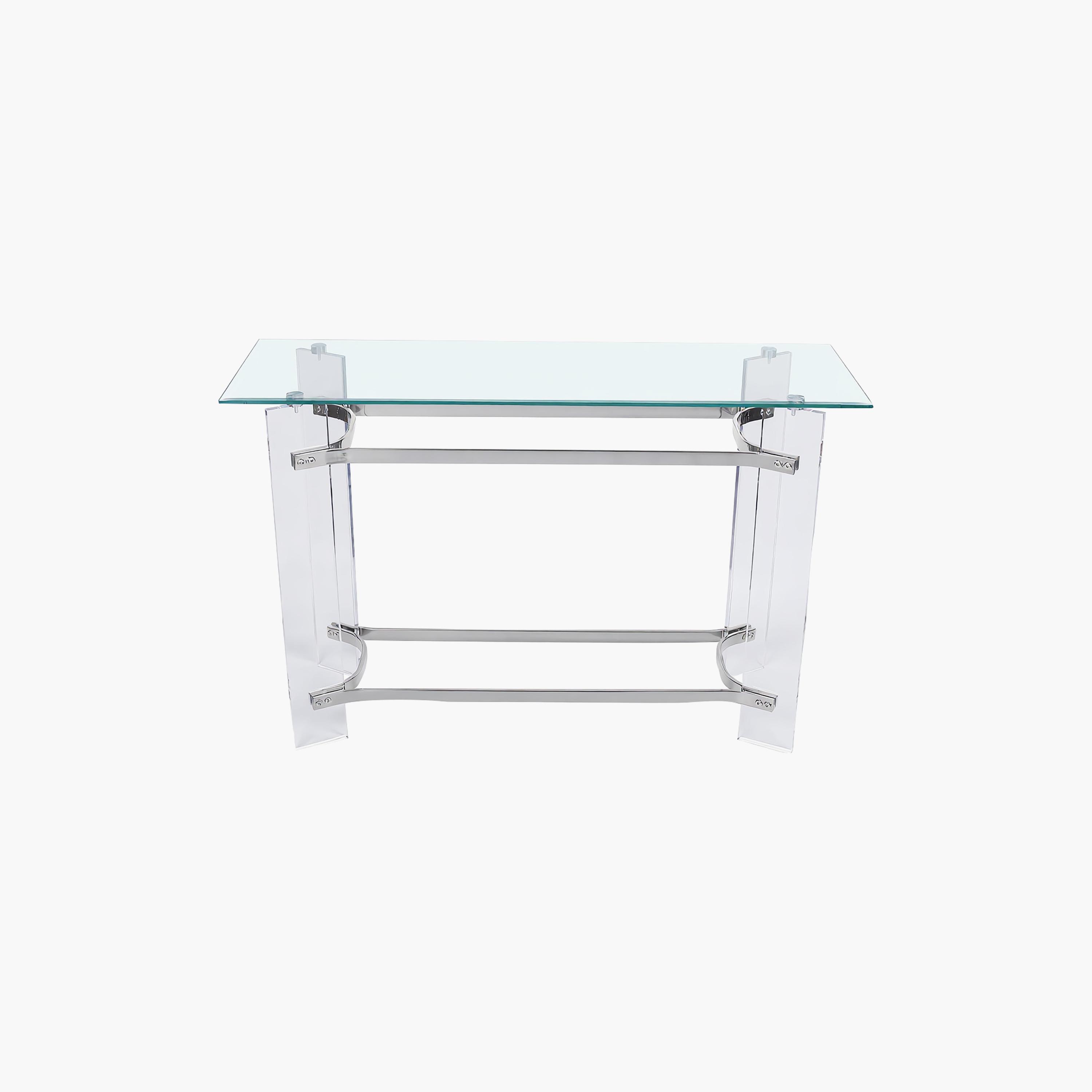 Maria Homes Glass Console Table-furniture-livingroom-consoletablesandmirrors-image-4