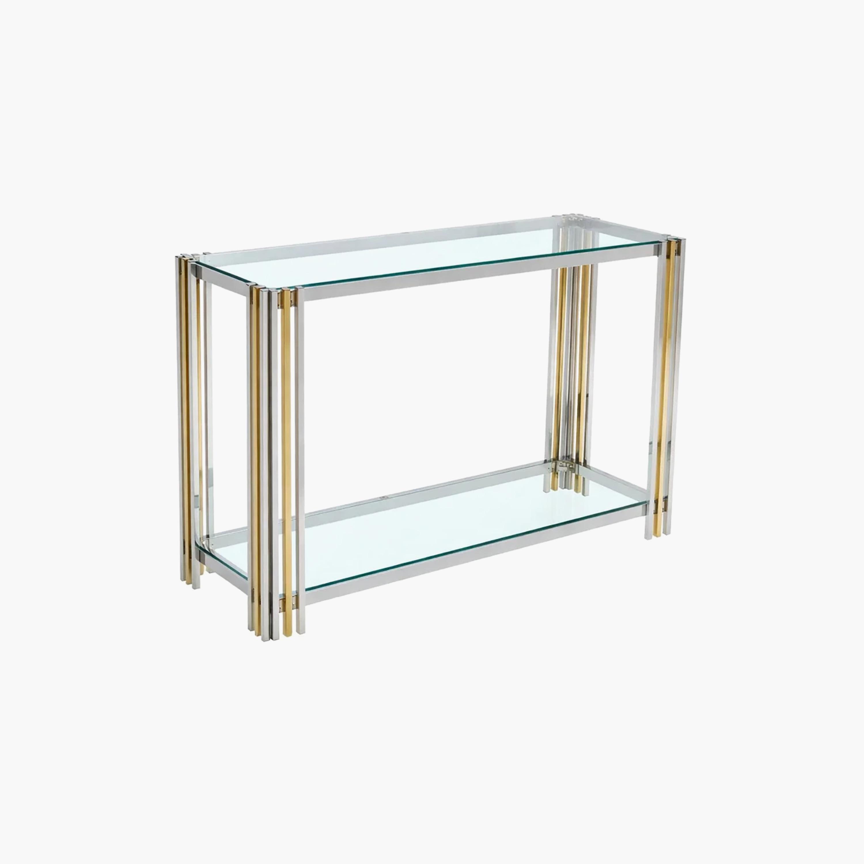 طاولة كونسول زجاجية من ماريا هومز-furniture-livingroom-consoletablesandmirrors-image-3