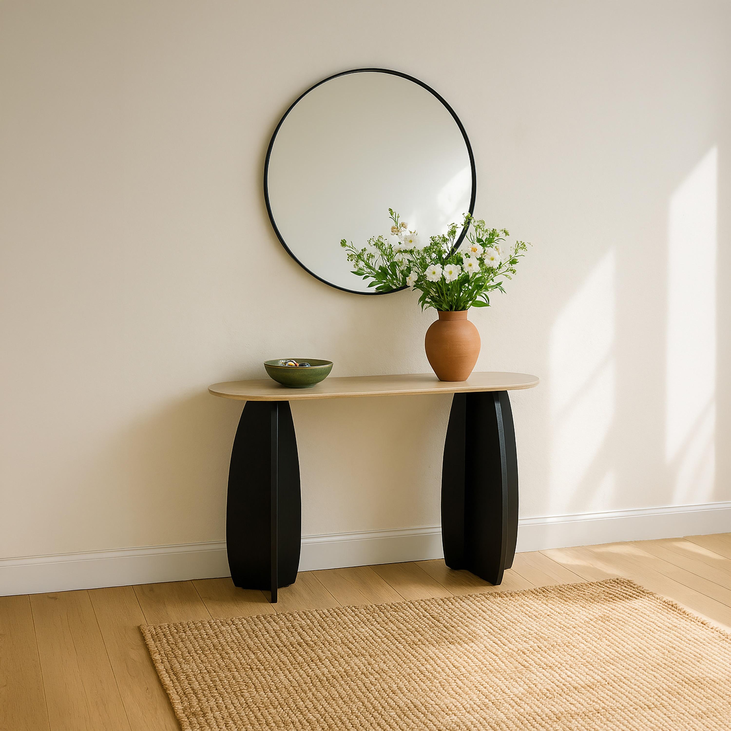 Maria Homes Wooden Console Table 140×40×80 cm-furniture-livingroom-consoletablesandmirrors-image-2