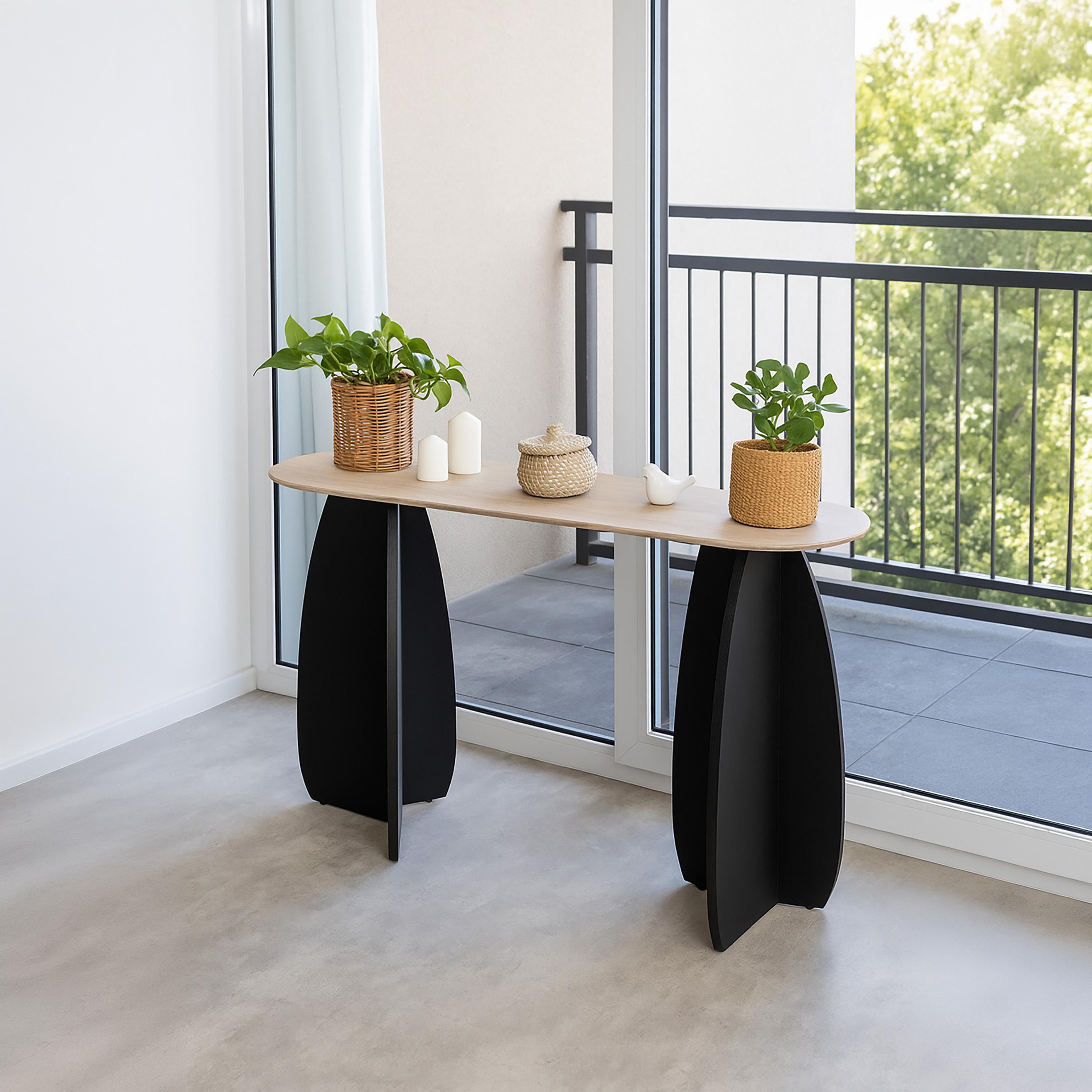Maria Homes Wooden Console Table 140×40×80 cm-furniture-livingroom-consoletablesandmirrors-image-3