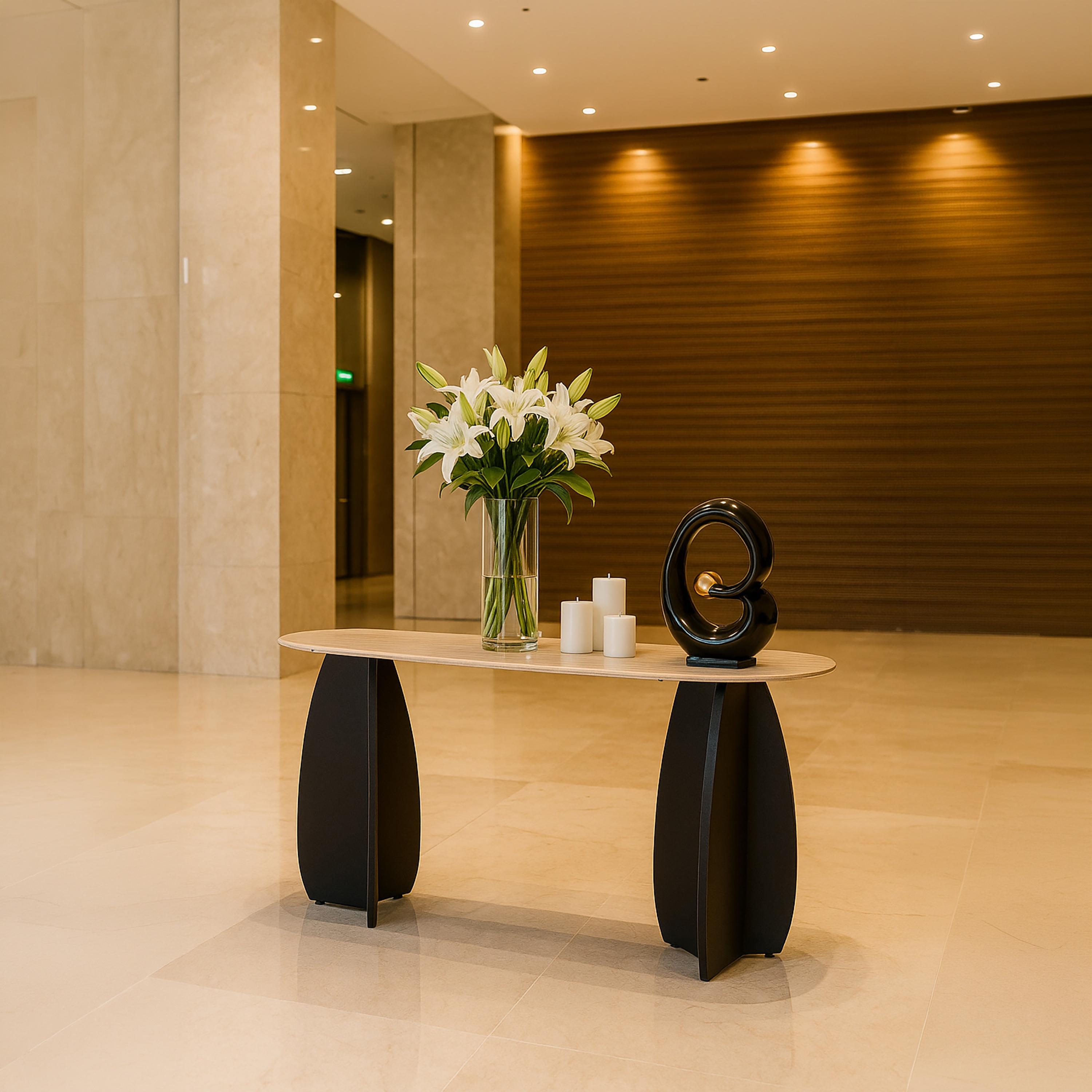 Maria Homes Wooden Console Table 140×40×80 cm-furniture-livingroom-consoletablesandmirrors-image-4
