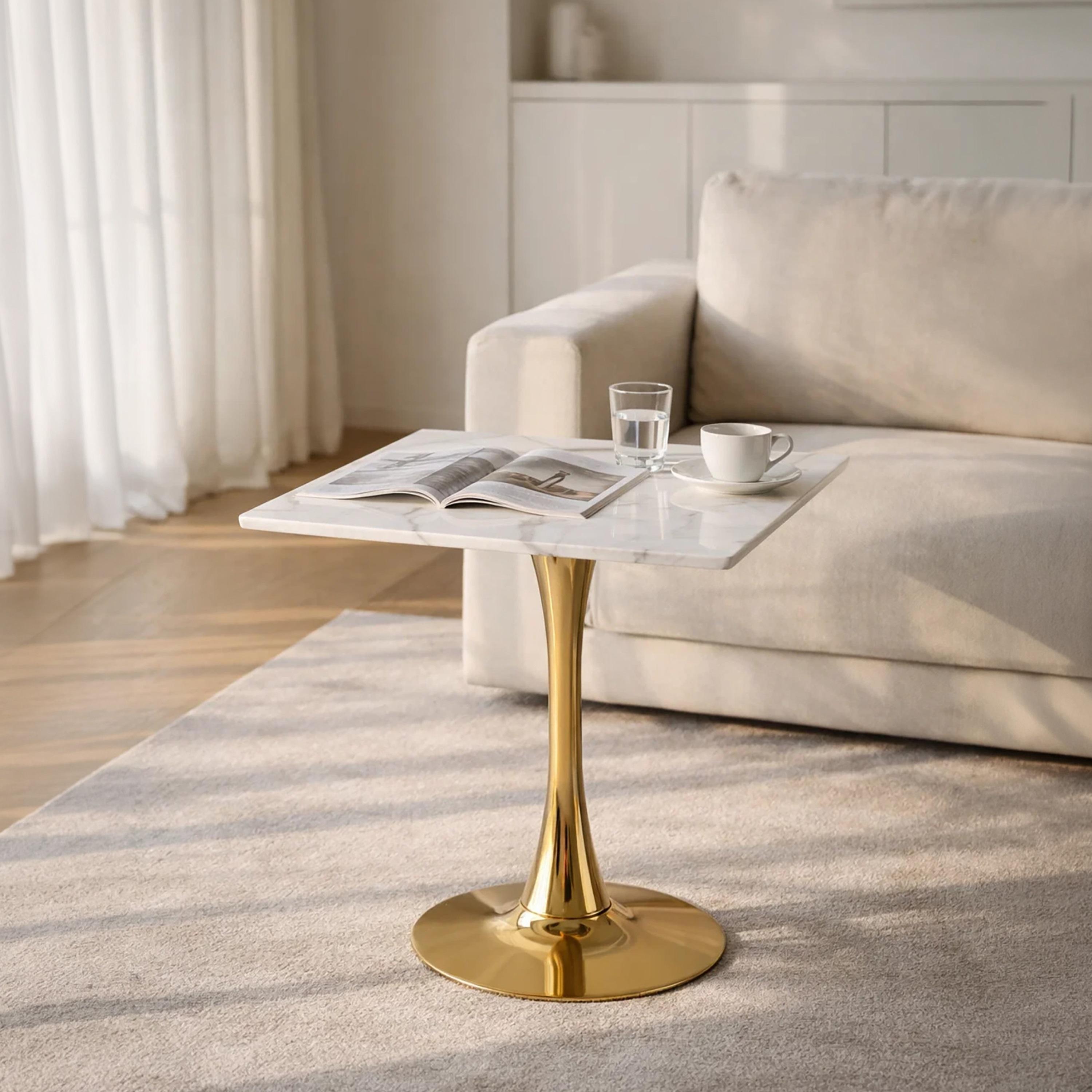 طاولة قهوة رخامية 70×70×75 سم من ماريا هومز-furniture-livingroom-coffeetables-image-1