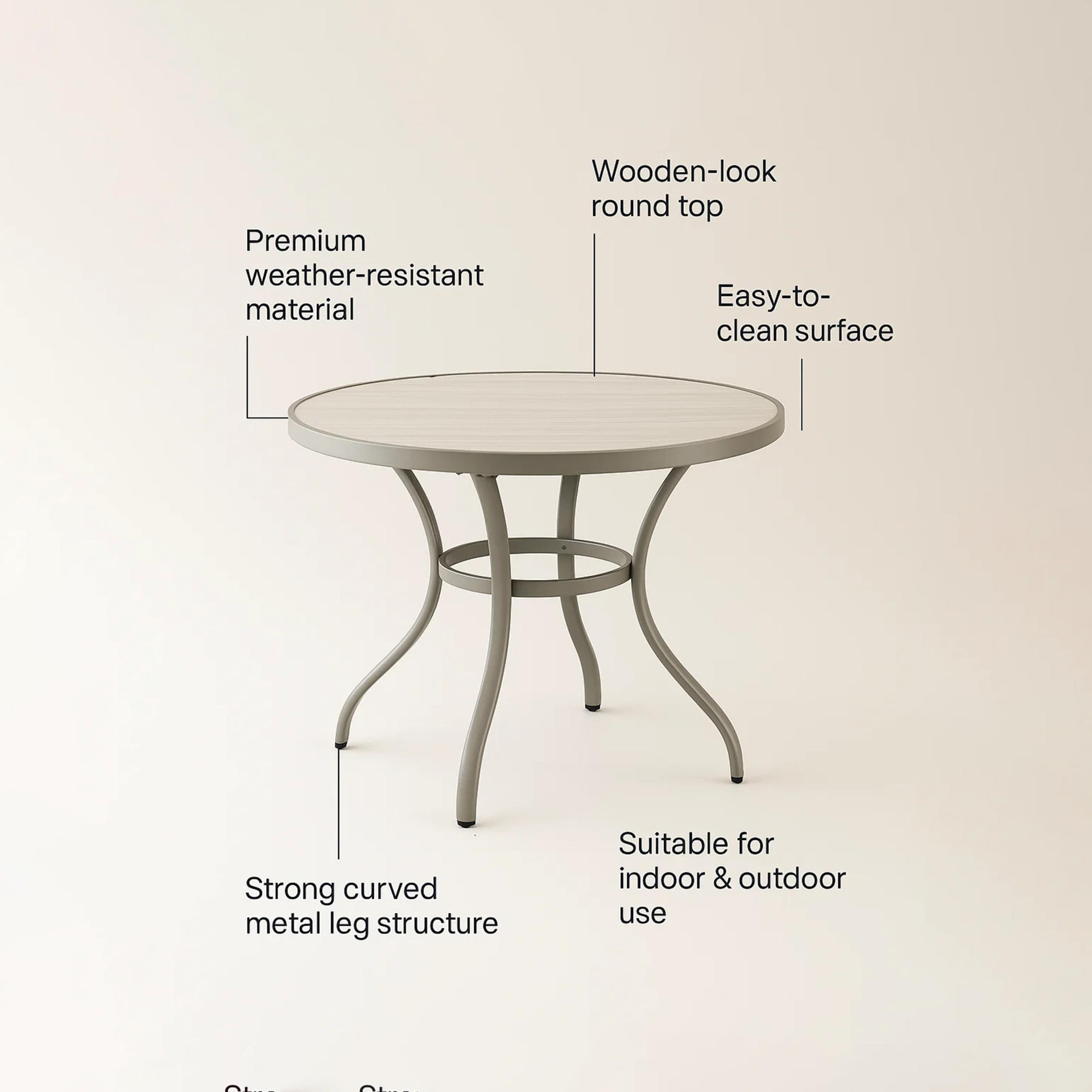 Maria Homes Metal Outdoor Dining Table-furniture-outdoor-accessories-image-5
