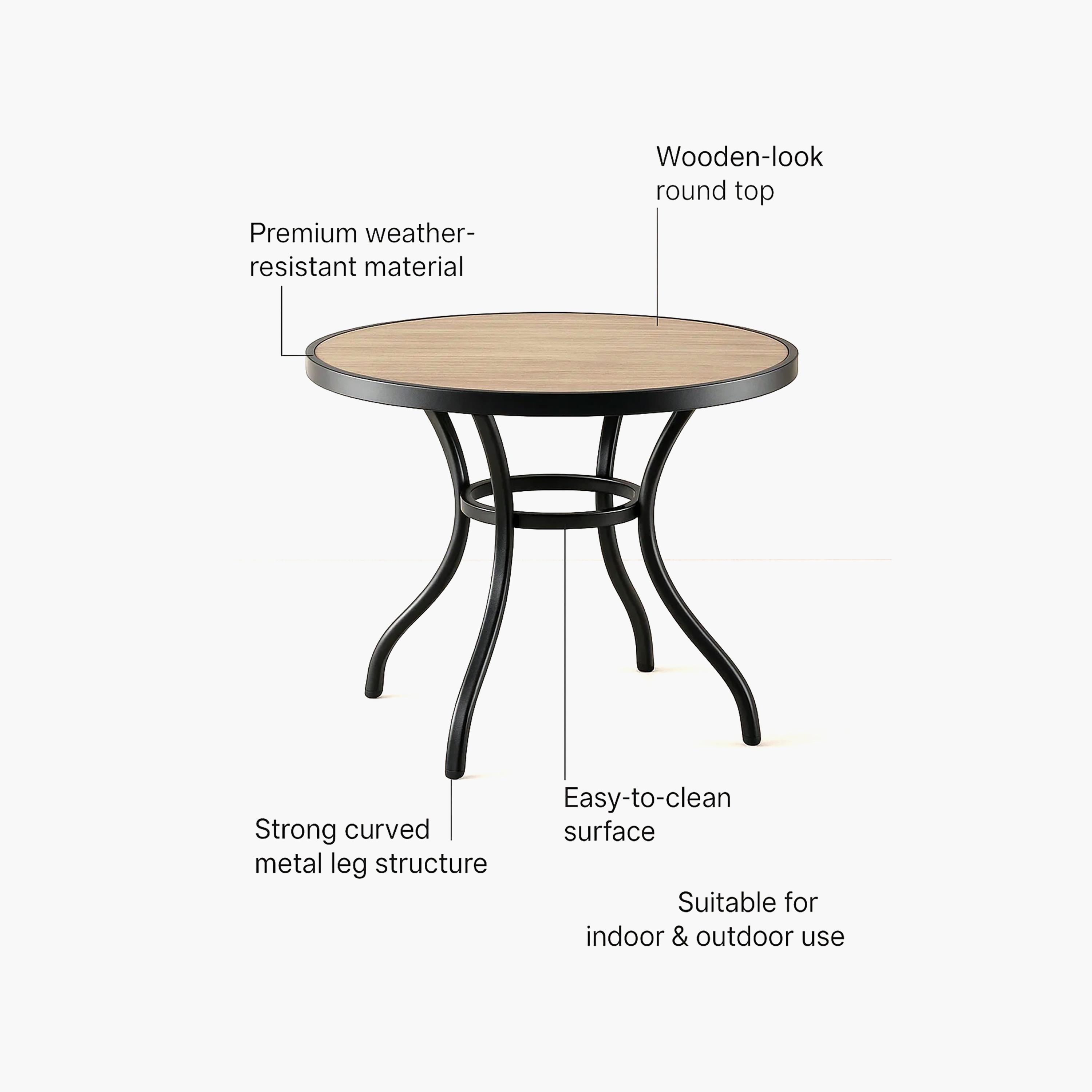 Maria Homes Wooden Outdoor Dining Table-furniture-outdoor-accessories-image-5