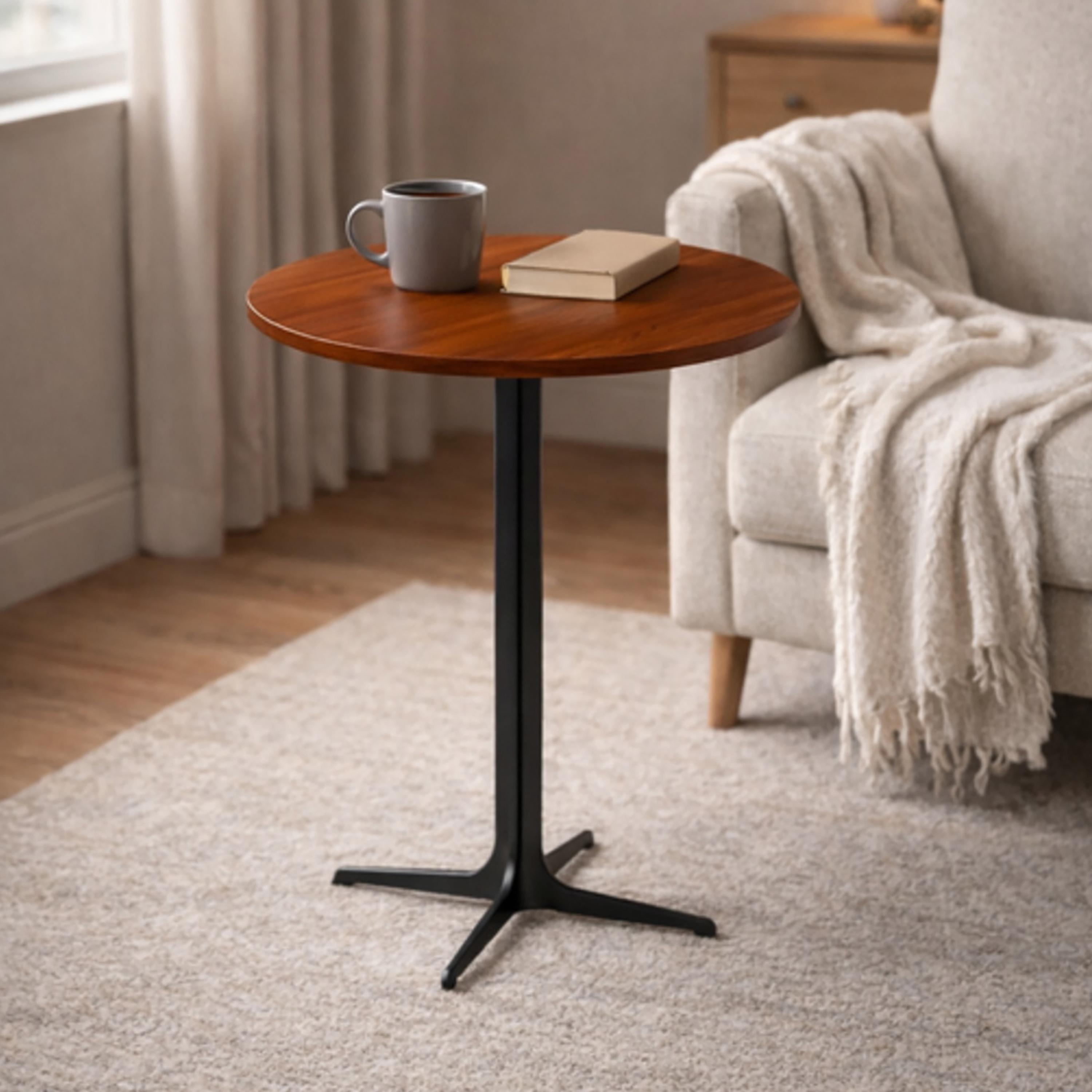 طاولة قهوة خشبية من ماريا هومز 70×70×75 سم-furniture-livingroom-coffeetables-image-2