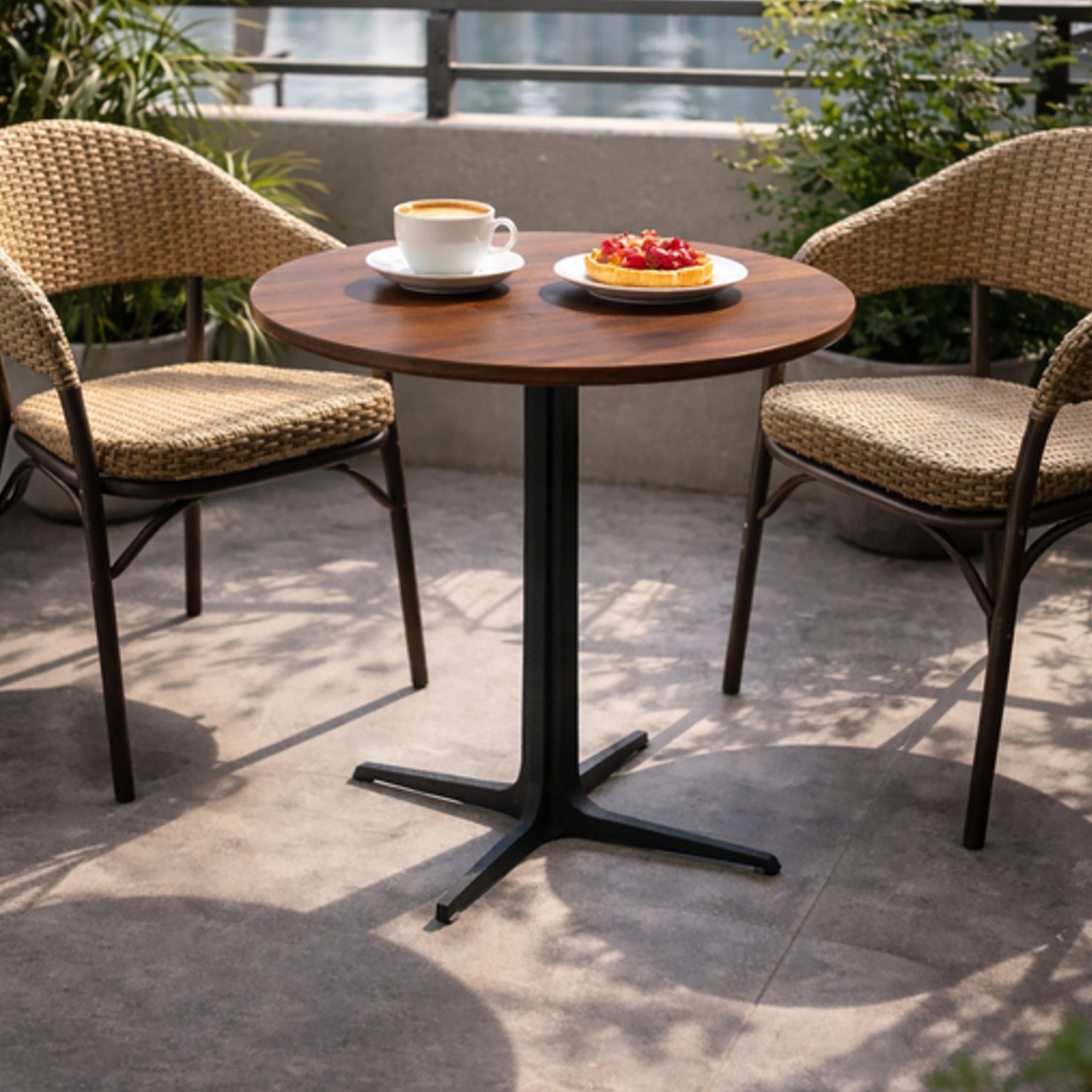 طاولة قهوة خشبية من ماريا هومز 70×70×75 سم-furniture-livingroom-coffeetables-image-3