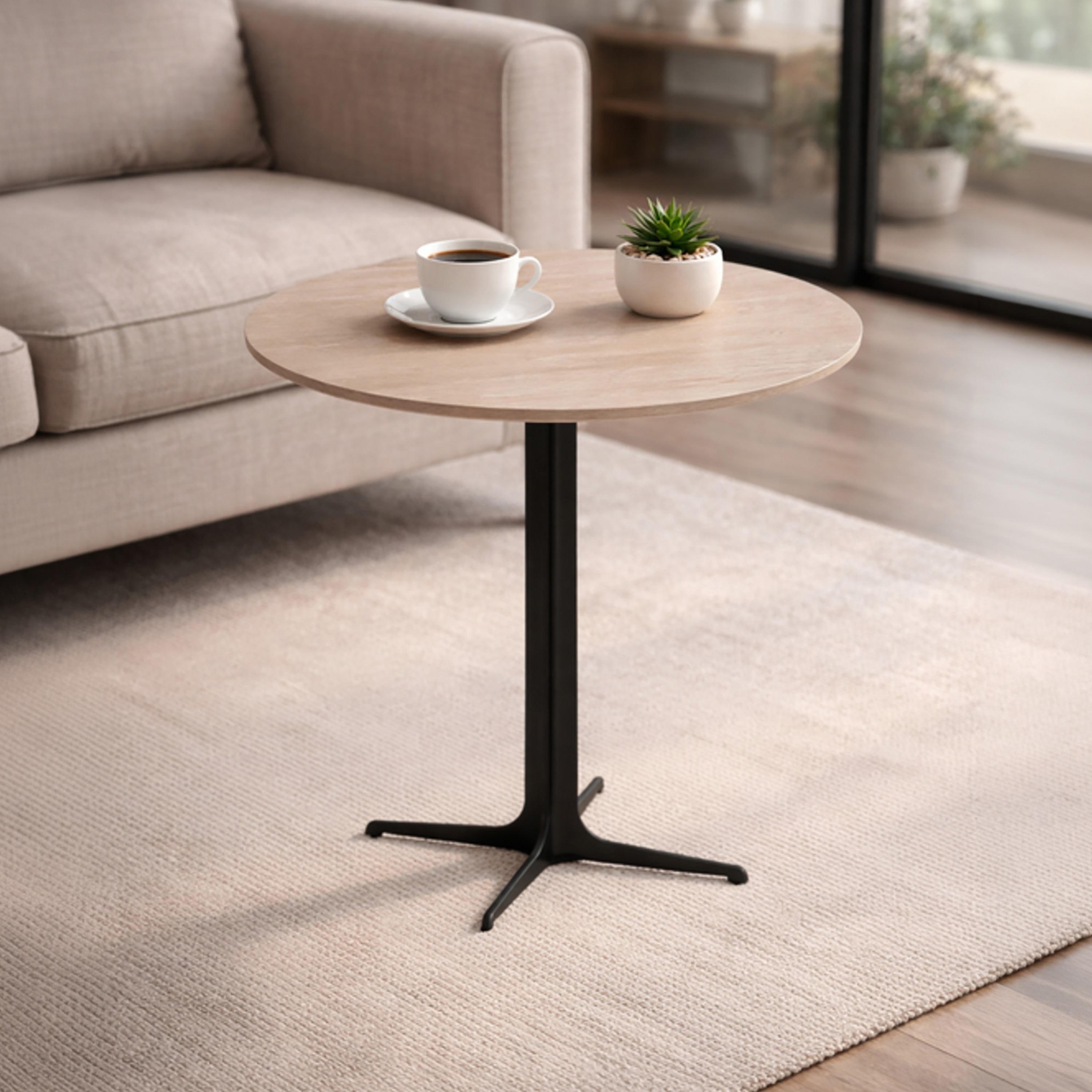 طاولة قهوة خشبية من ماريا هومز 70×70×75 سم-furniture-livingroom-coffeetables-image-1