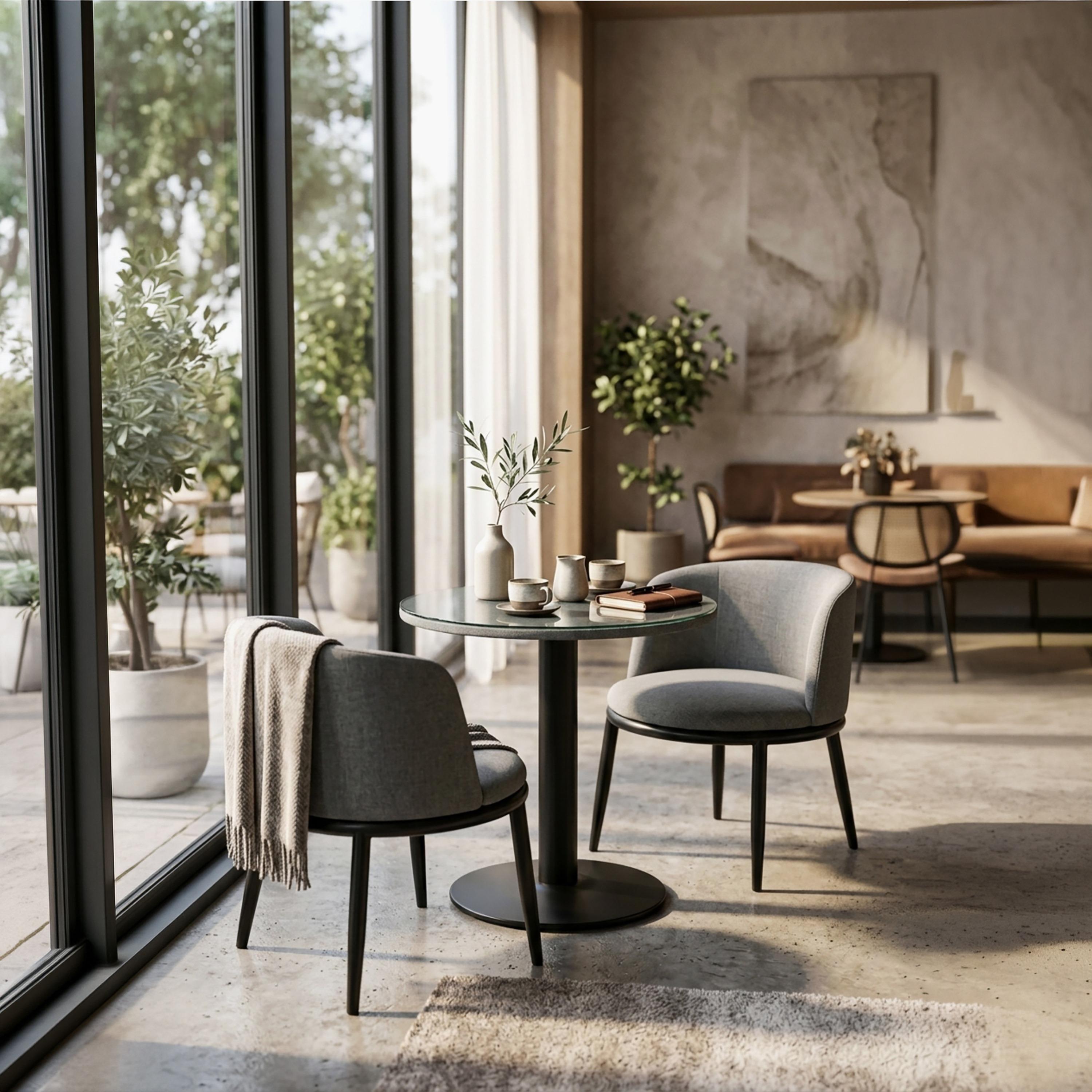 Maria Homes Wooden Table & Chair Set-furniture-diningroom-barfurniture-image-3