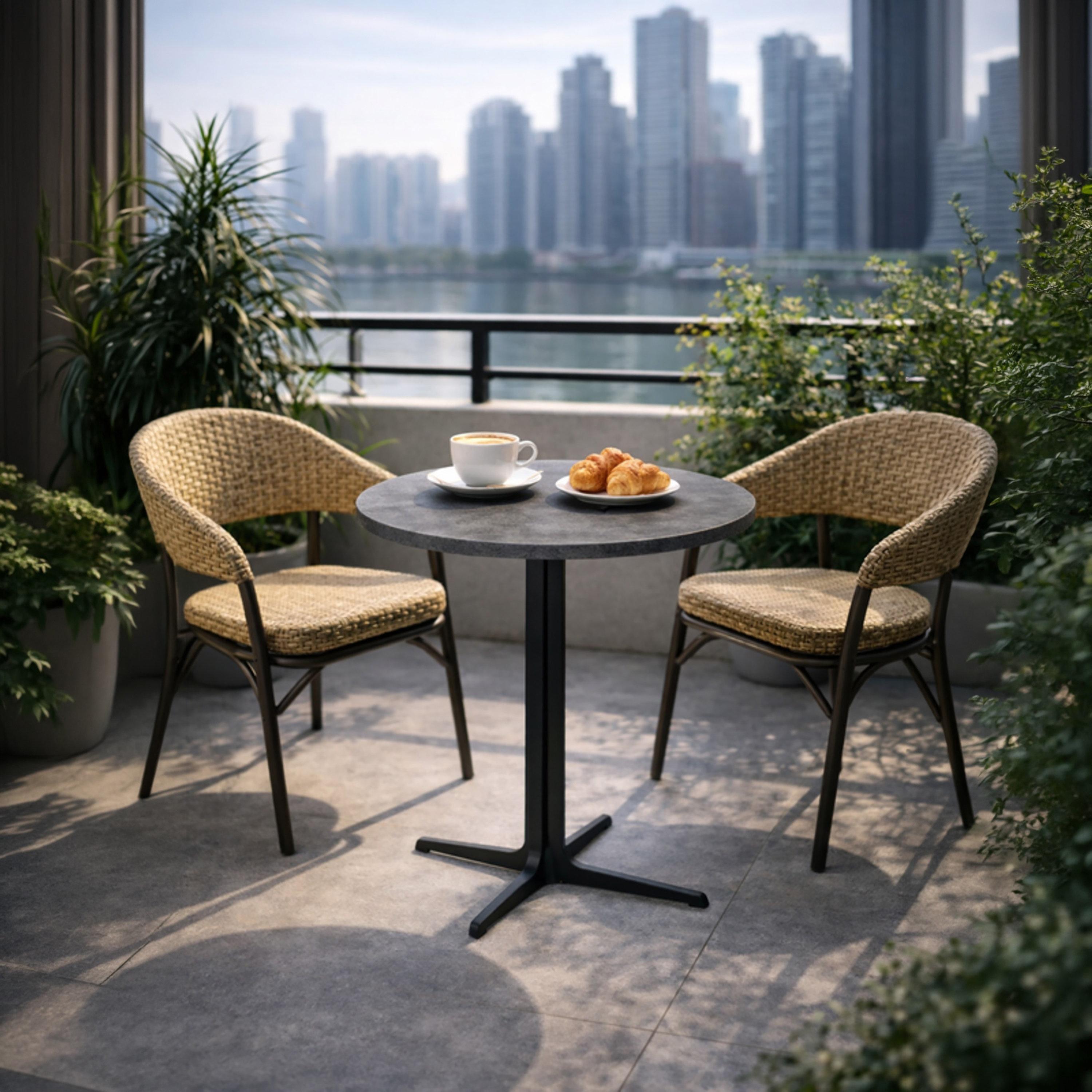 طاولة ماريا هومز الخشبية 60×60×75 سم-furniture-livingroom-sideandendtables-image-3