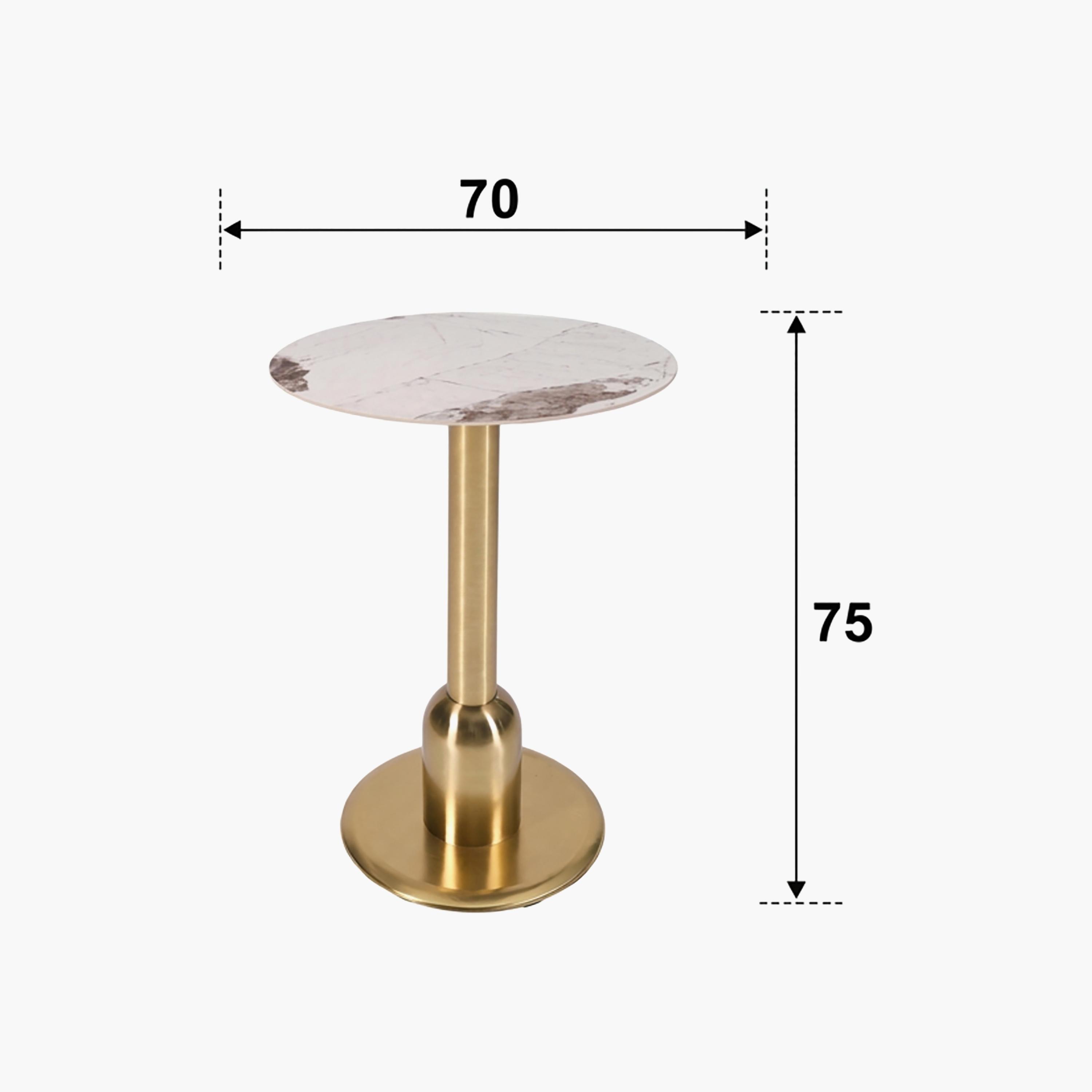 Maria Homes Marble Pedestal Table-furniture-livingroom-sideandendtables-image-5