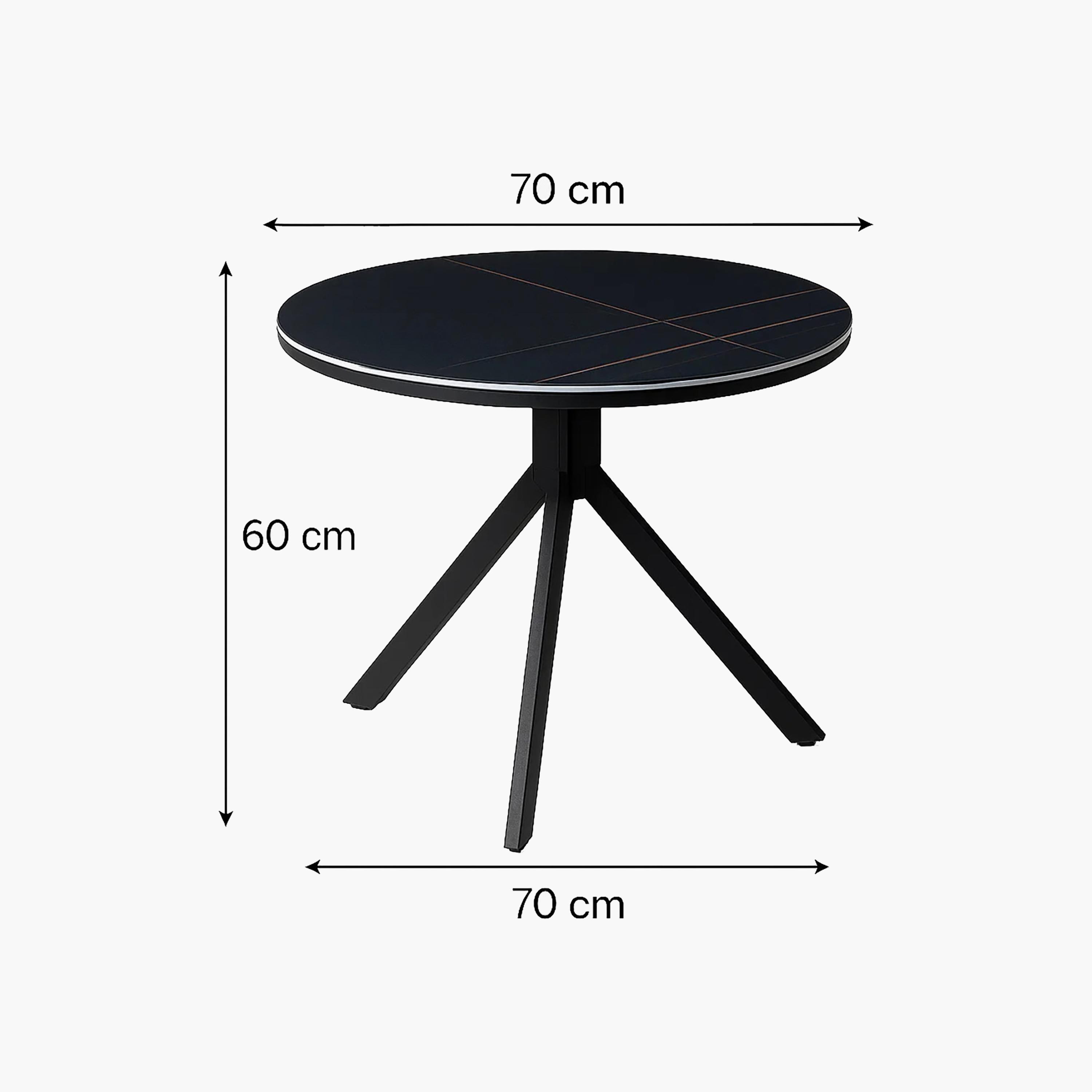 طاولة ماريا هومز الرخامية 70×70×60 سم-furniture-livingroom-sideandendtables-image-6