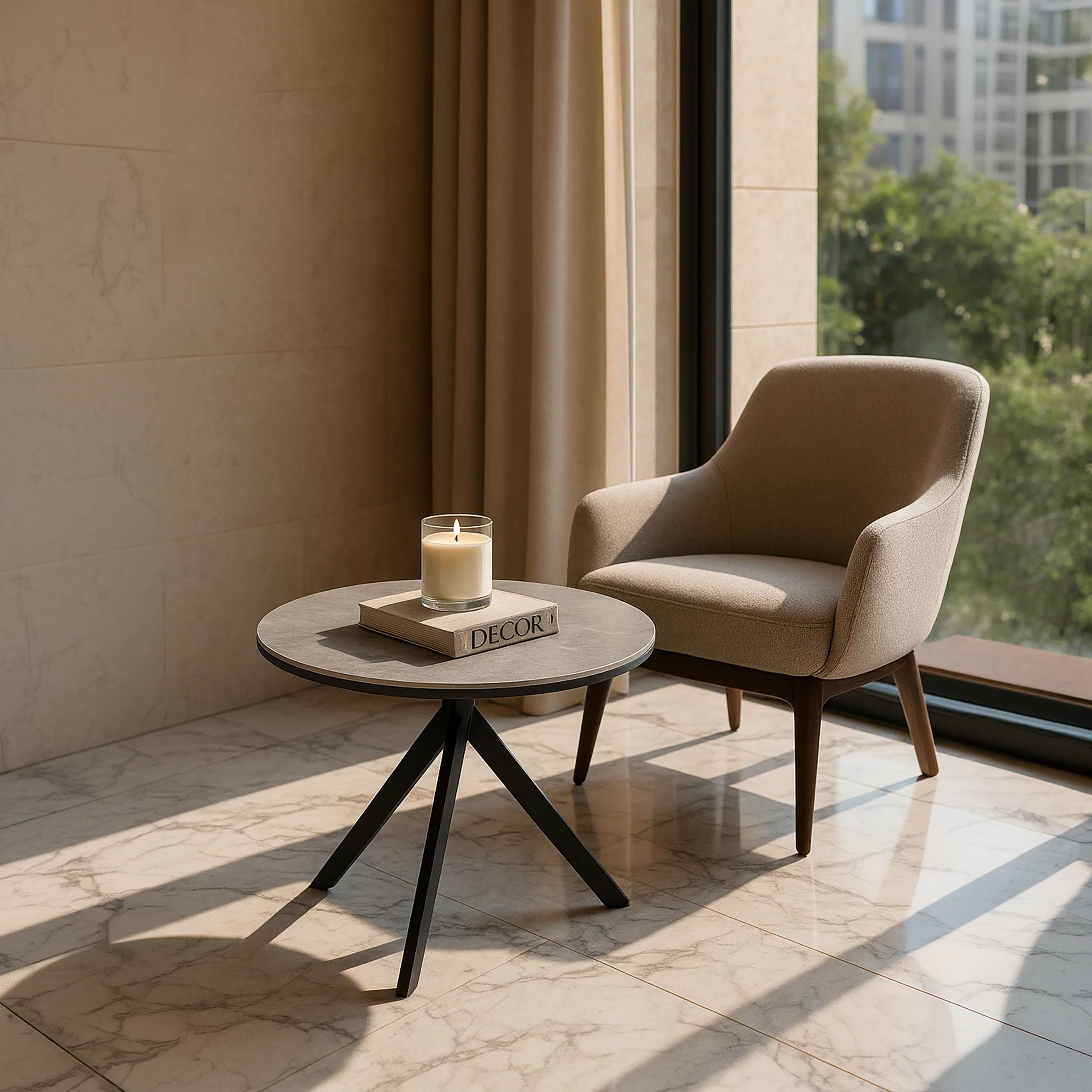طاولة سفرة رخامية من ماريا هومز مقاس 60×60×60 سم-furniture-diningroom-barfurniture-image-3