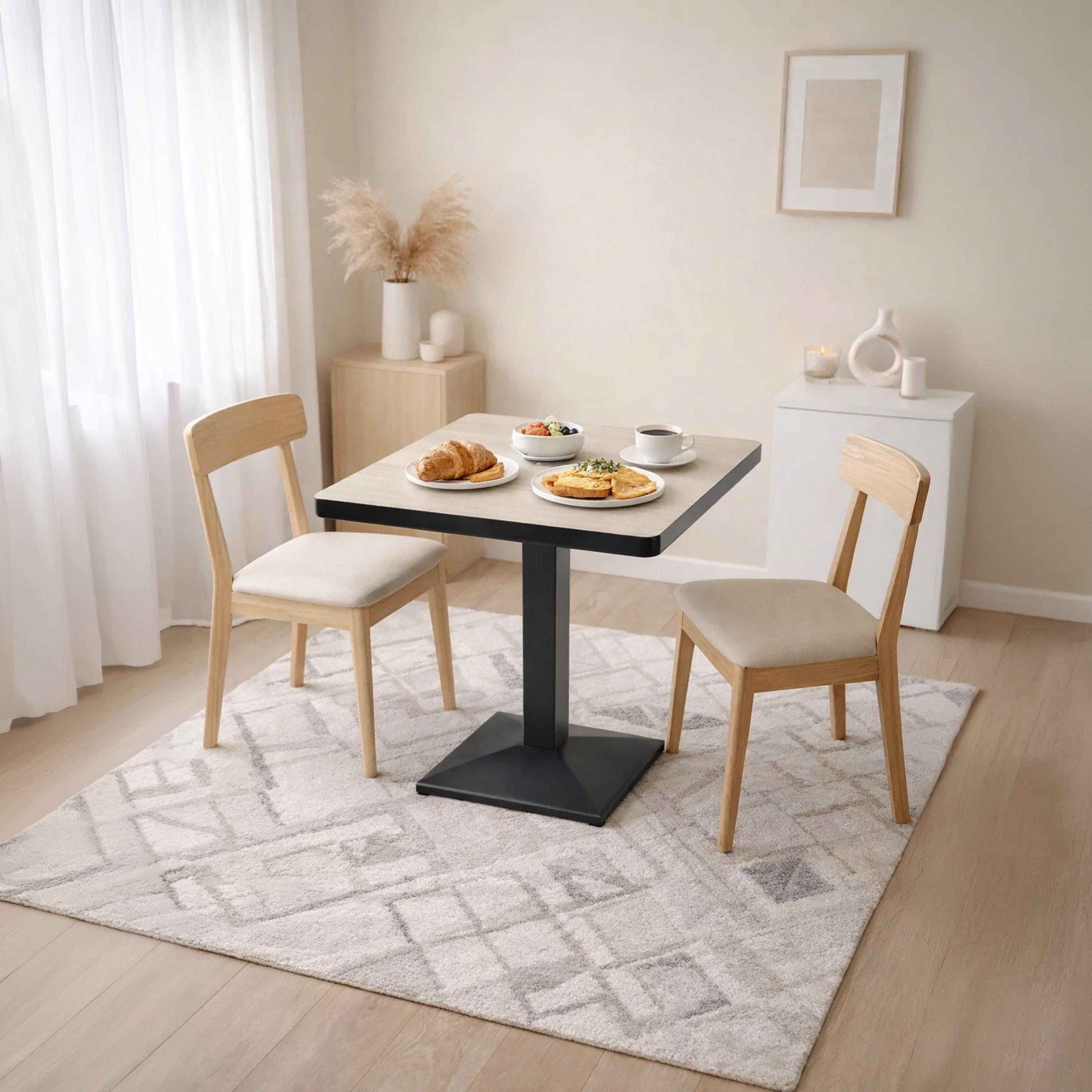طاولة بيدستال خشبية من ماريا هومز 70×70×75 سم-furniture-livingroom-sideandendtables-image-4