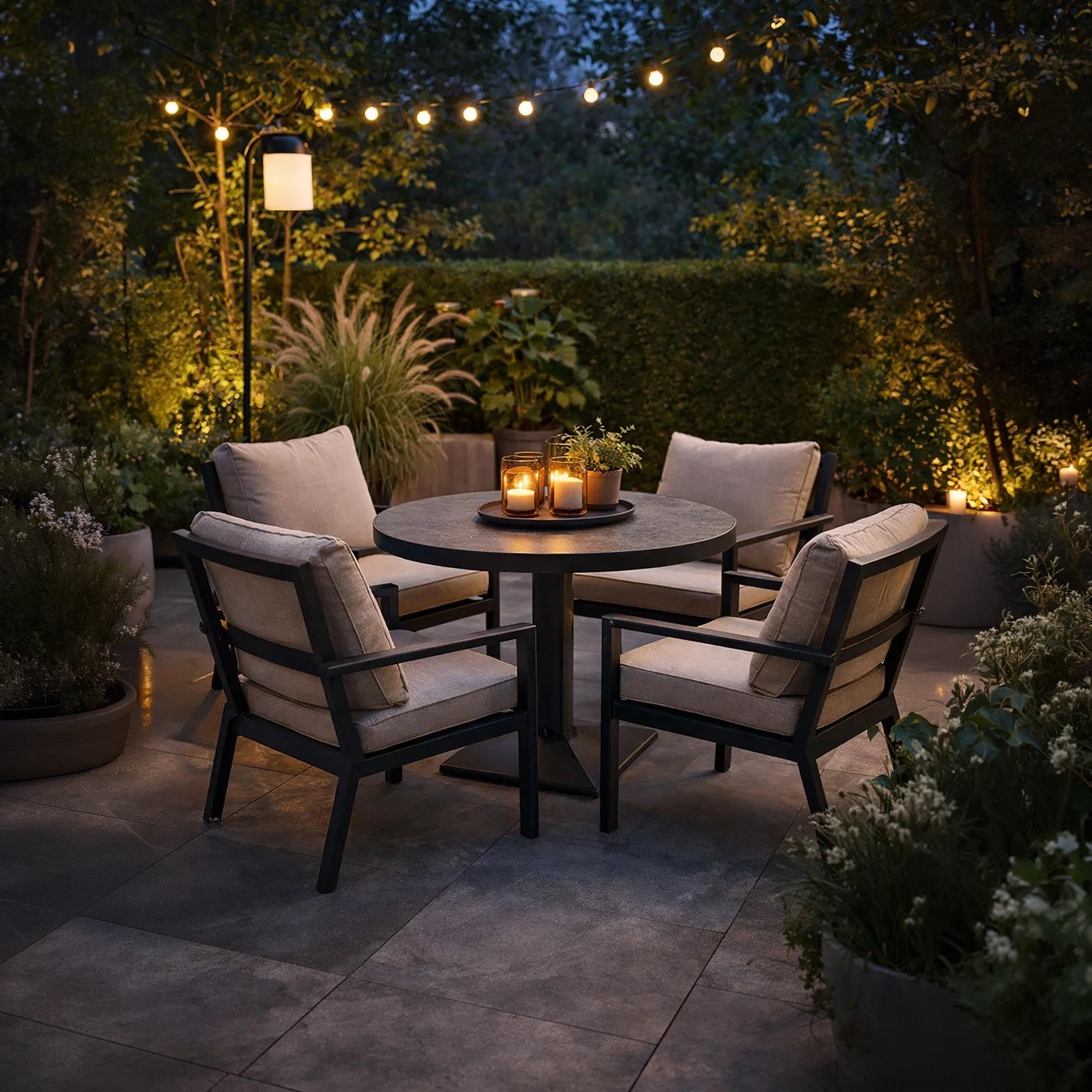 طاولة بيدستال معدنية من ماريا هومز-furniture-livingroom-sideandendtables-image-4