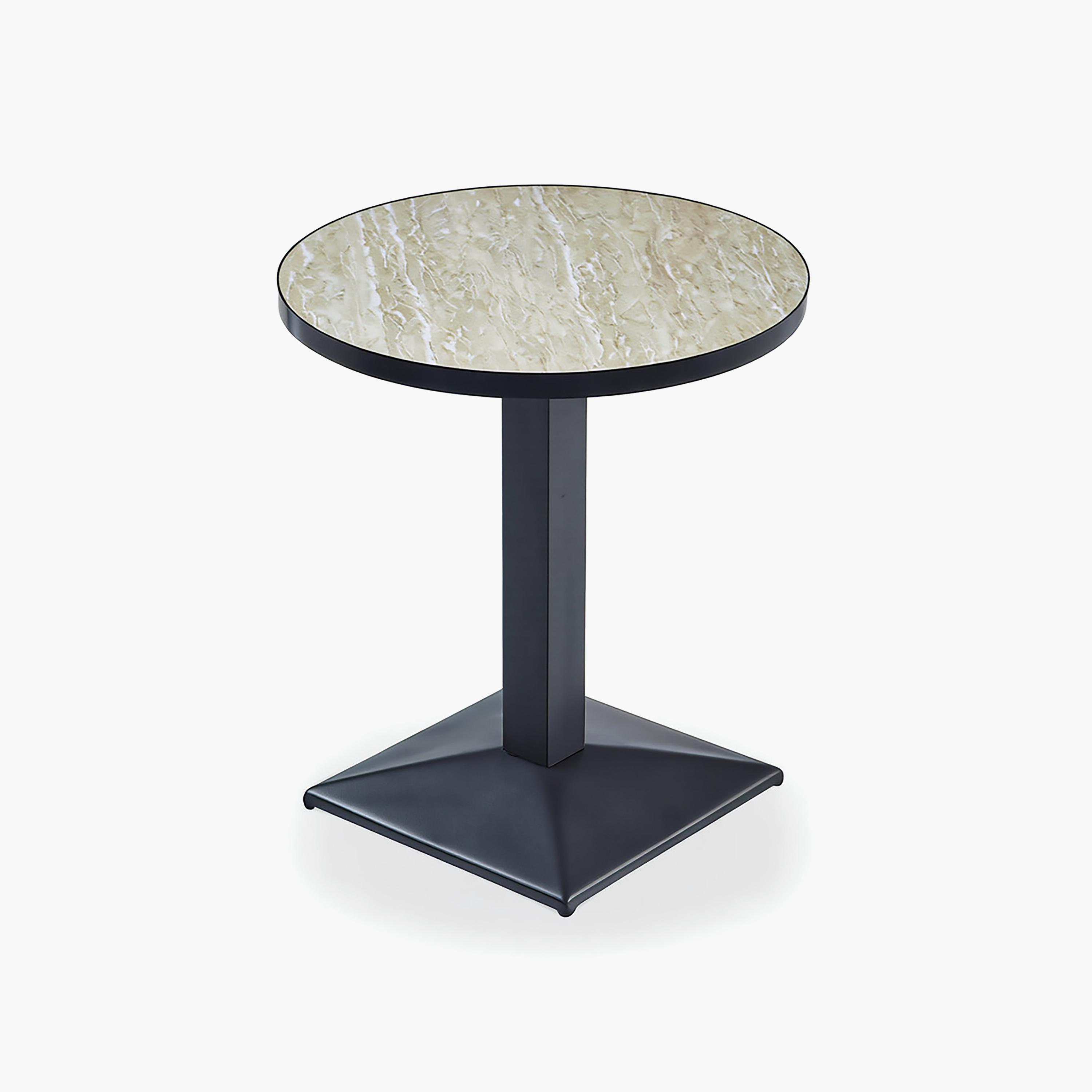 Maria Homes Metal Pedestal Dining Table-furniture-diningroom-barfurniture-image-1