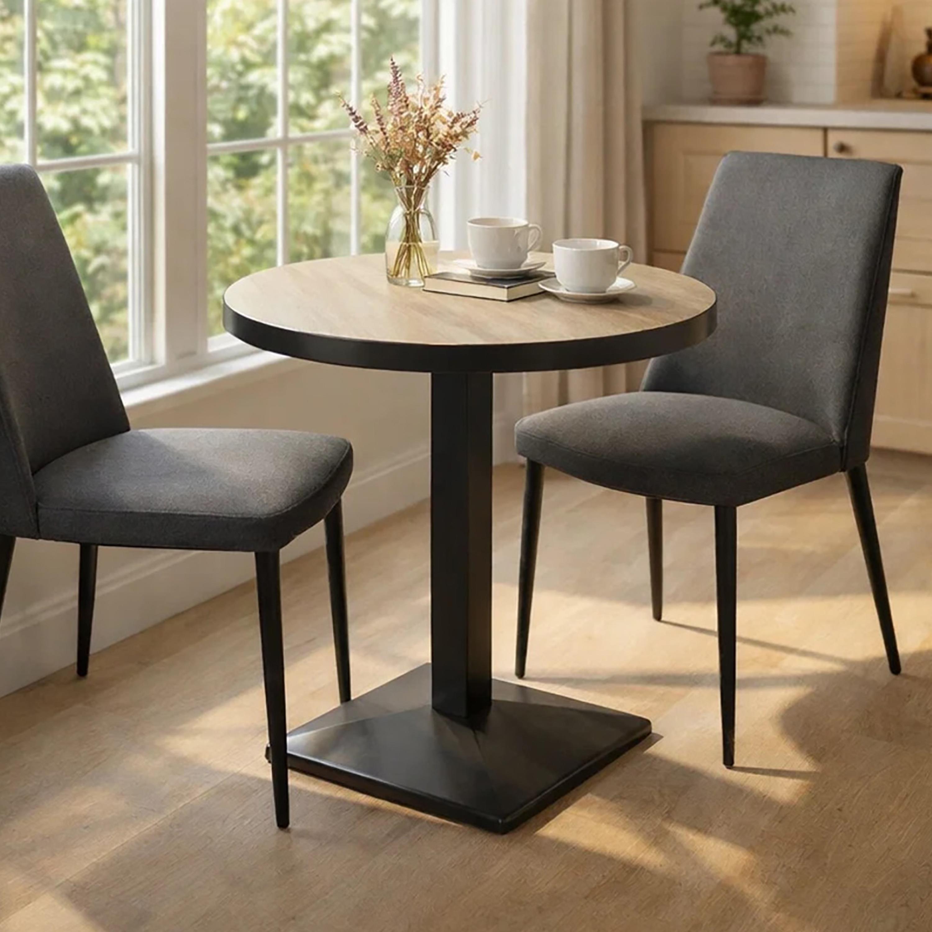 Maria Homes Metal Pedestal Dining Table-furniture-diningroom-barfurniture-image-3
