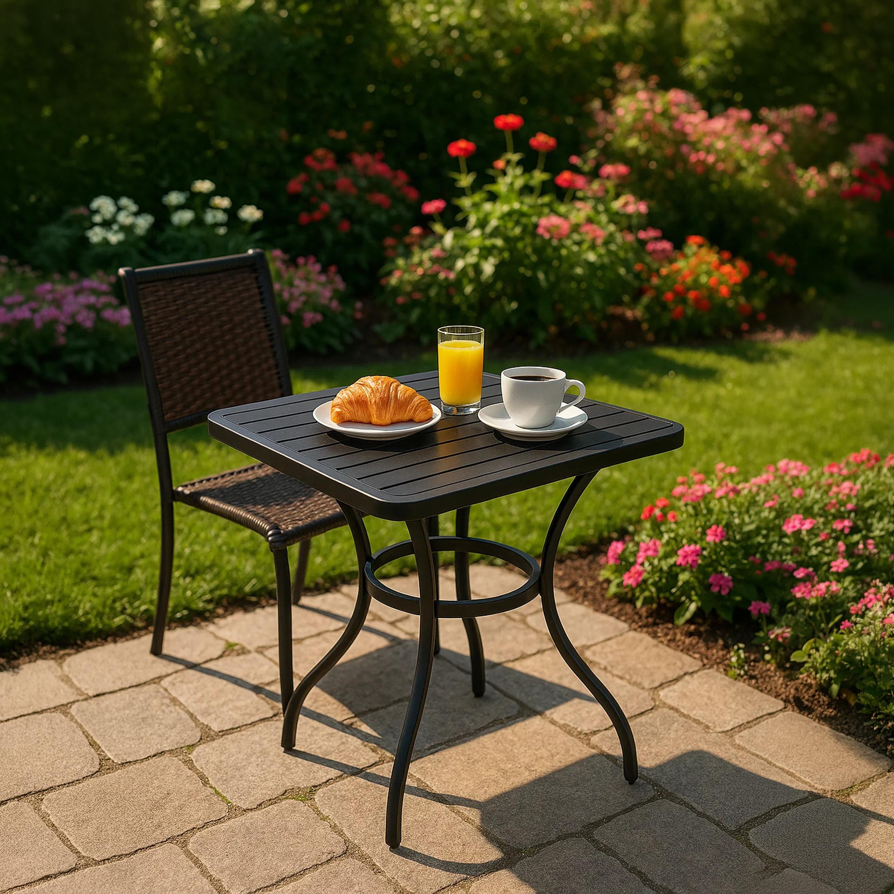 Maria Homes Metal Outdoor Dining Table-furniture-outdoor-accessories-image-3