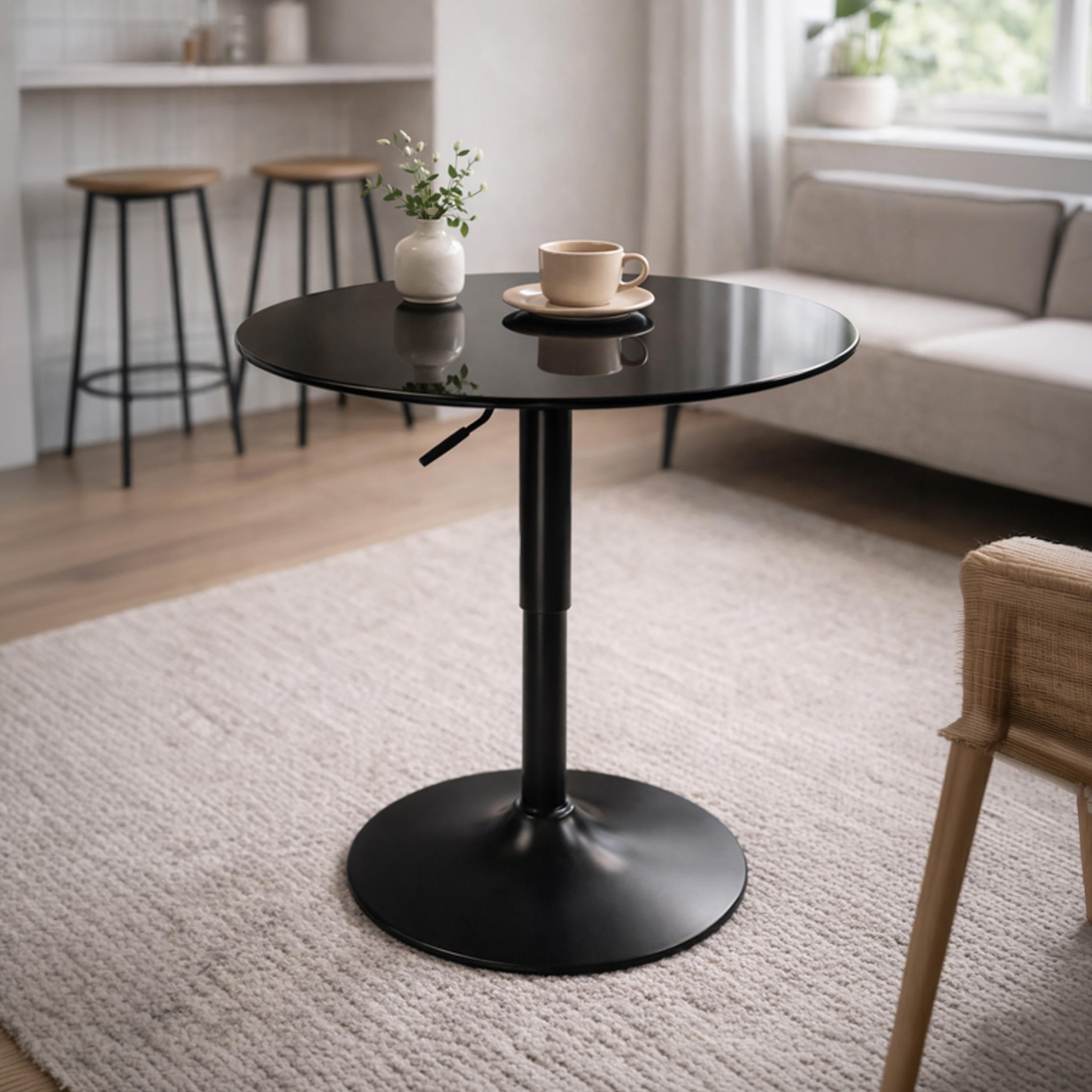 Maria Homes Glass Pedestal Table-furniture-livingroom-sideandendtables-image-1