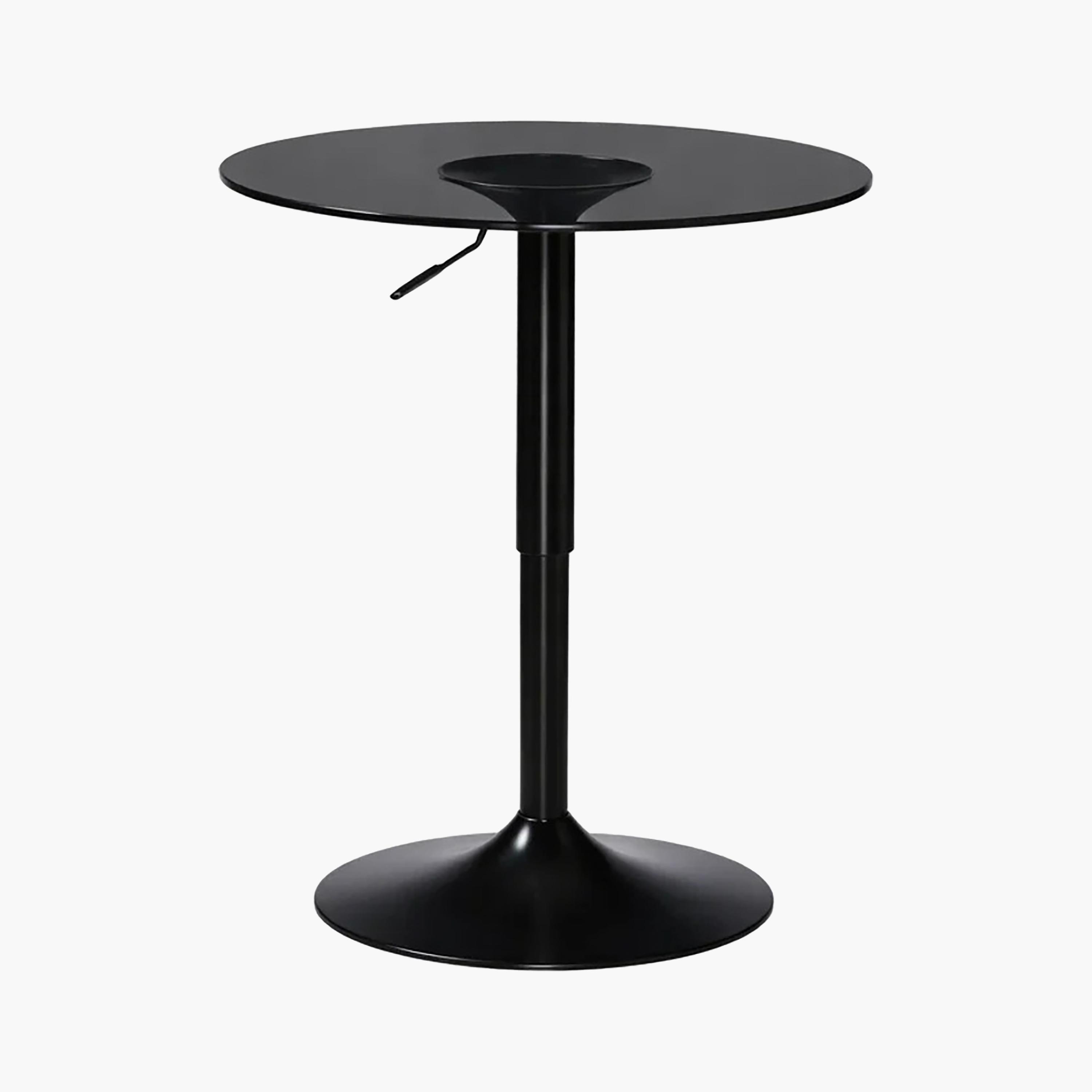 Maria Homes Glass Pedestal Table-furniture-livingroom-sideandendtables-image-4