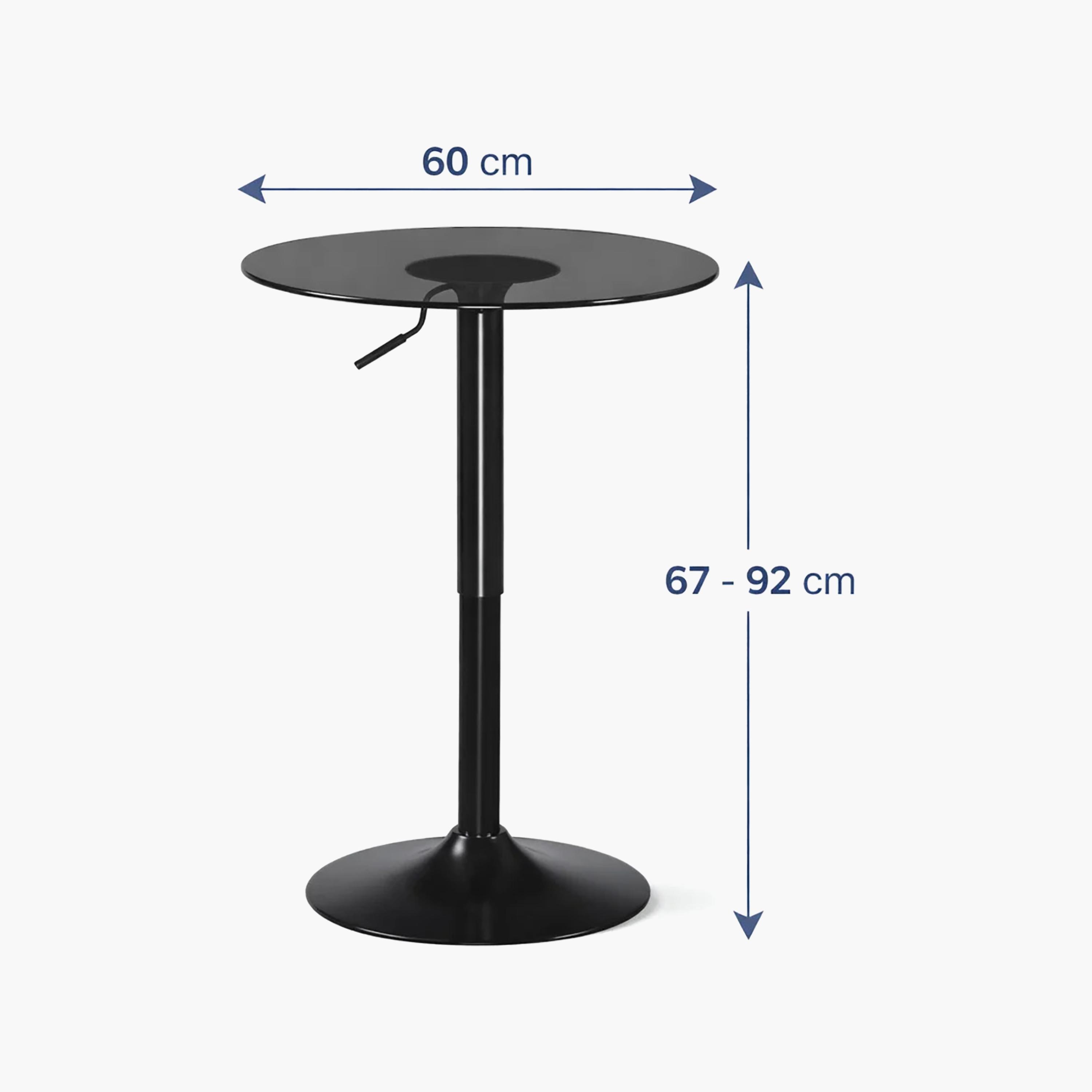 Maria Homes Glass Pedestal Table-furniture-livingroom-sideandendtables-image-6