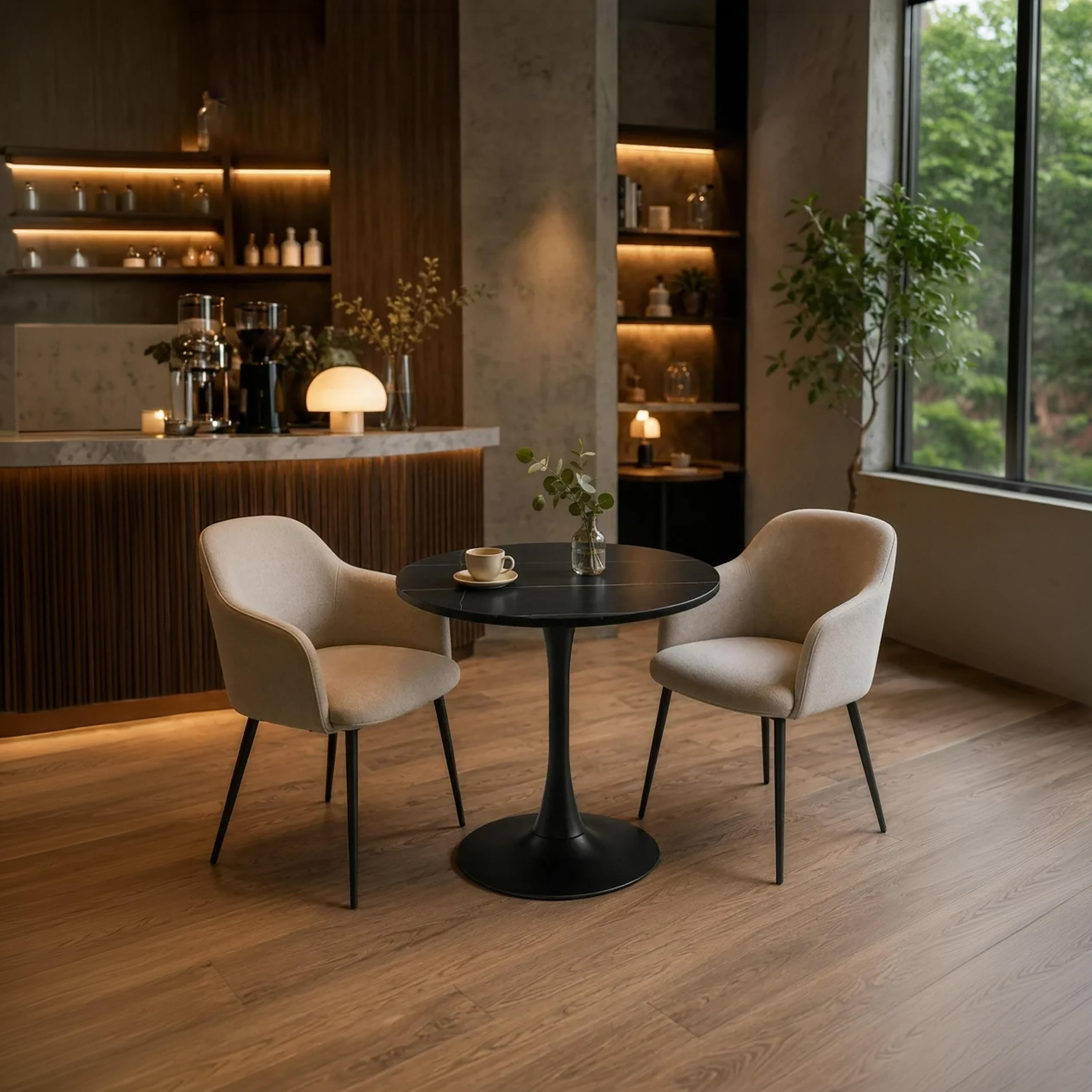 طاولة طعام برخام بقاعدة عمودية من ماريا هومز-furniture-diningroom-barfurniture-image-2