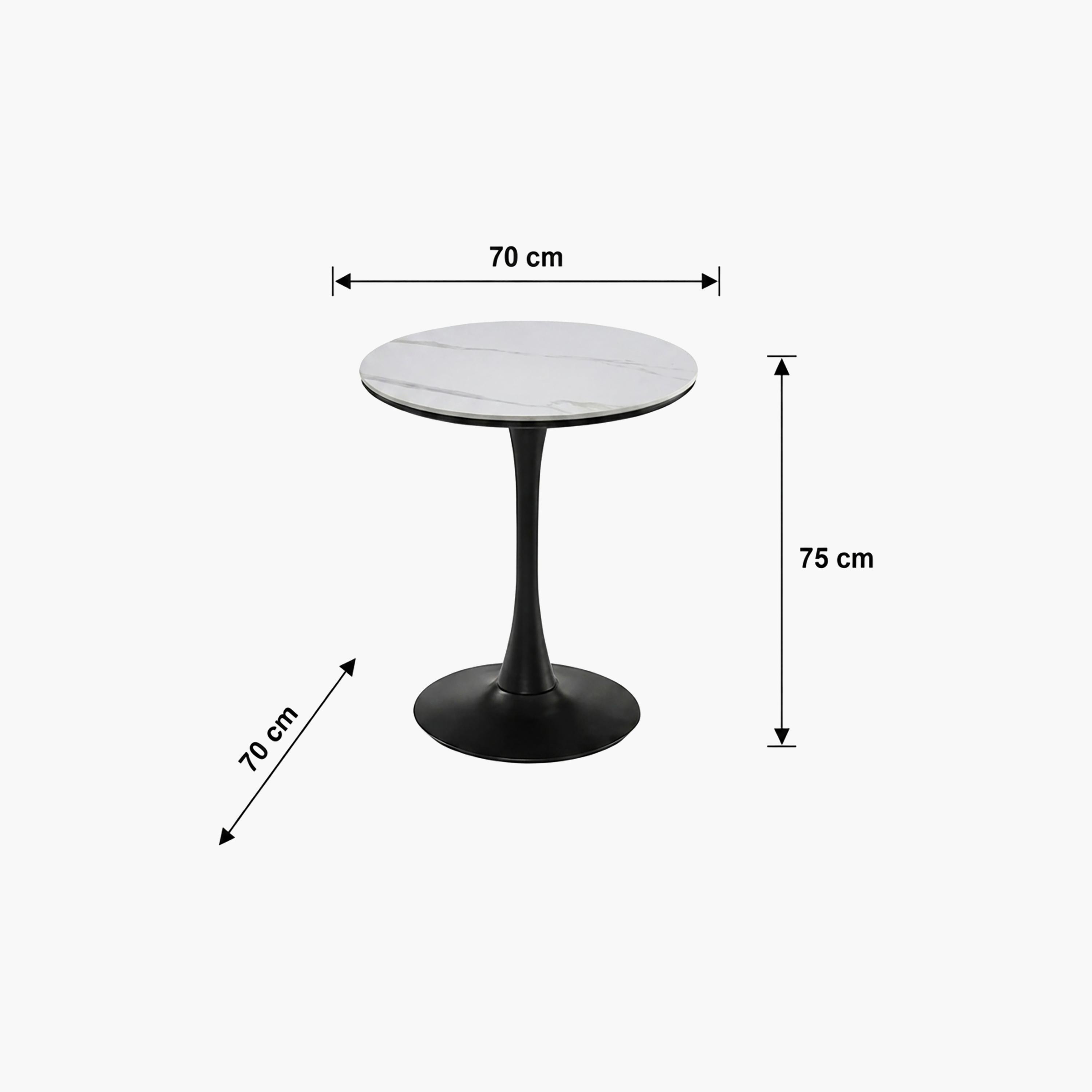 Maria Homes Marble Pedestal Table-furniture-livingroom-sideandendtables-image-5