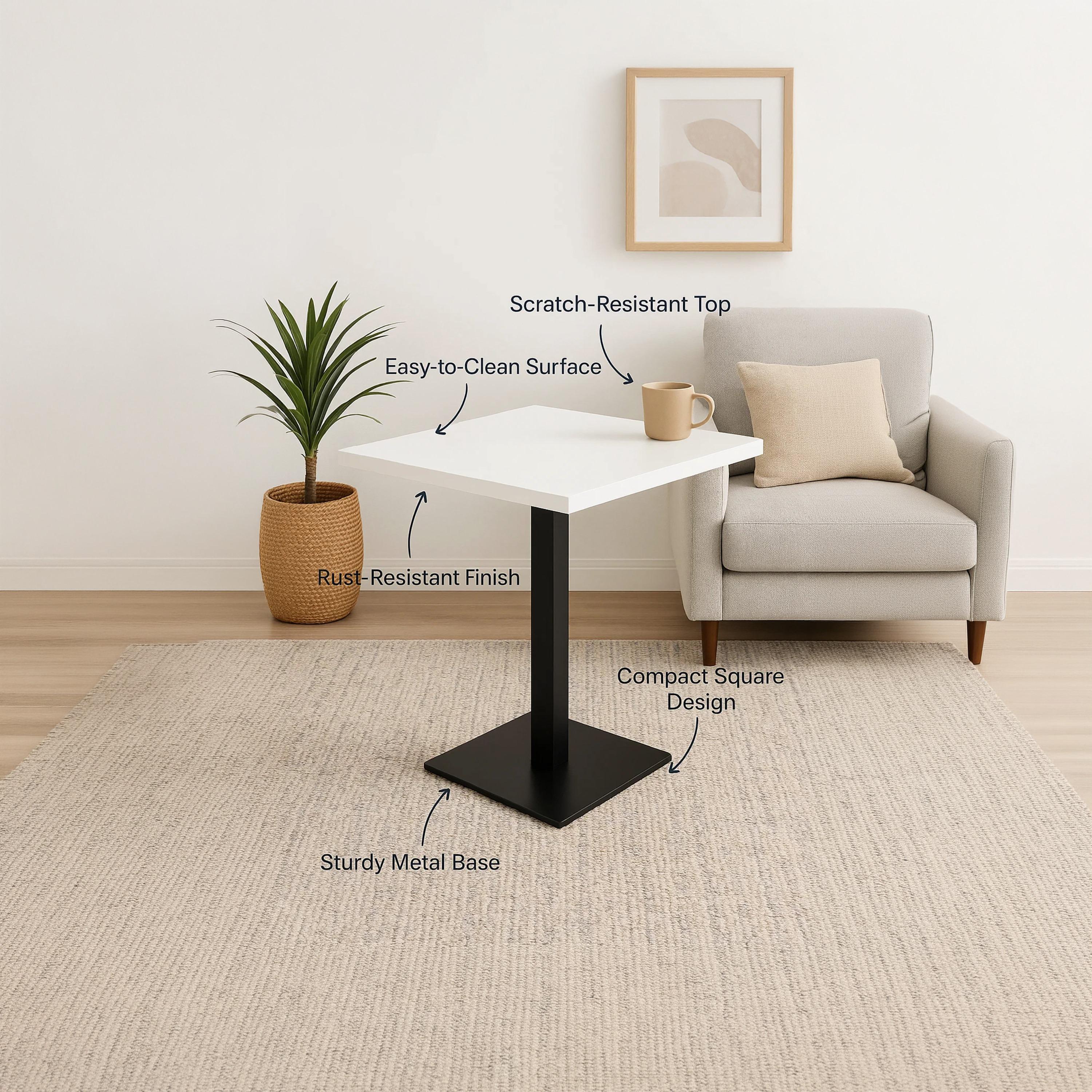 طاولة ماريا هومز الرخامية بقاعدة عمودية 73×70×70 سم-furniture-livingroom-sideandendtables-image-5
