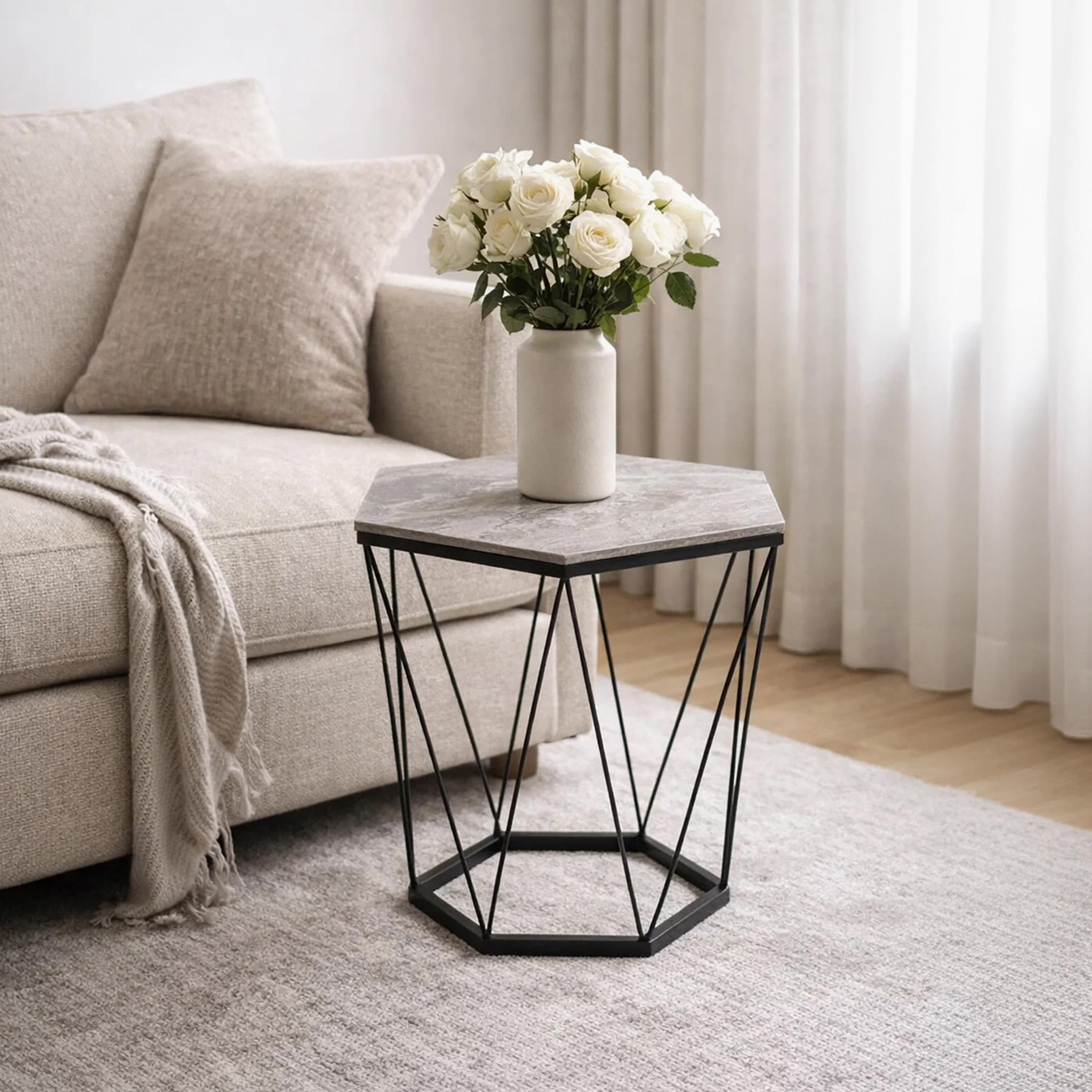 طاولة جانبية سيراميك من ماريا هومز-furniture-livingroom-coffeetables-image-1