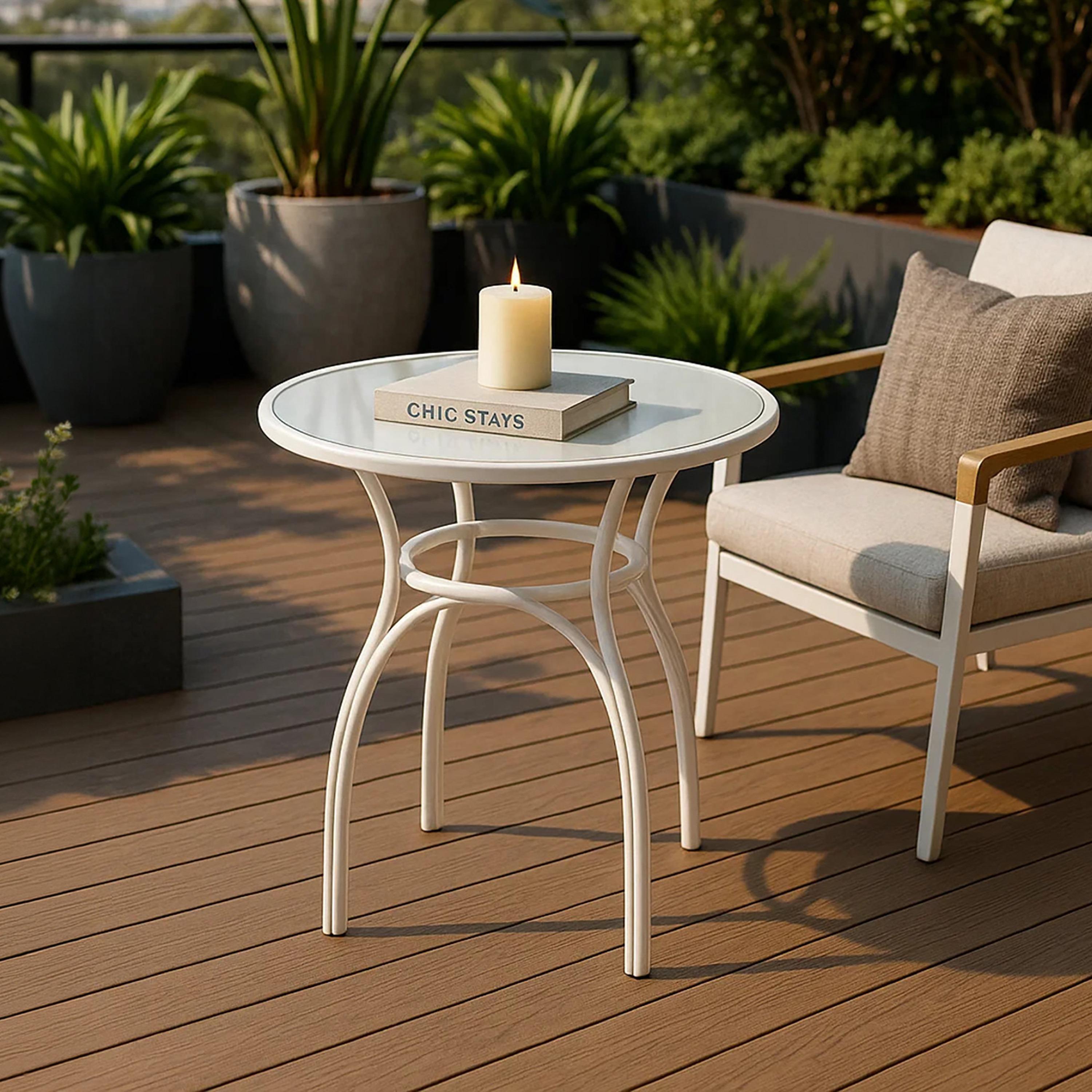 Maria Homes Metal Outdoor Dining Table-furniture-outdoor-accessories-image-3