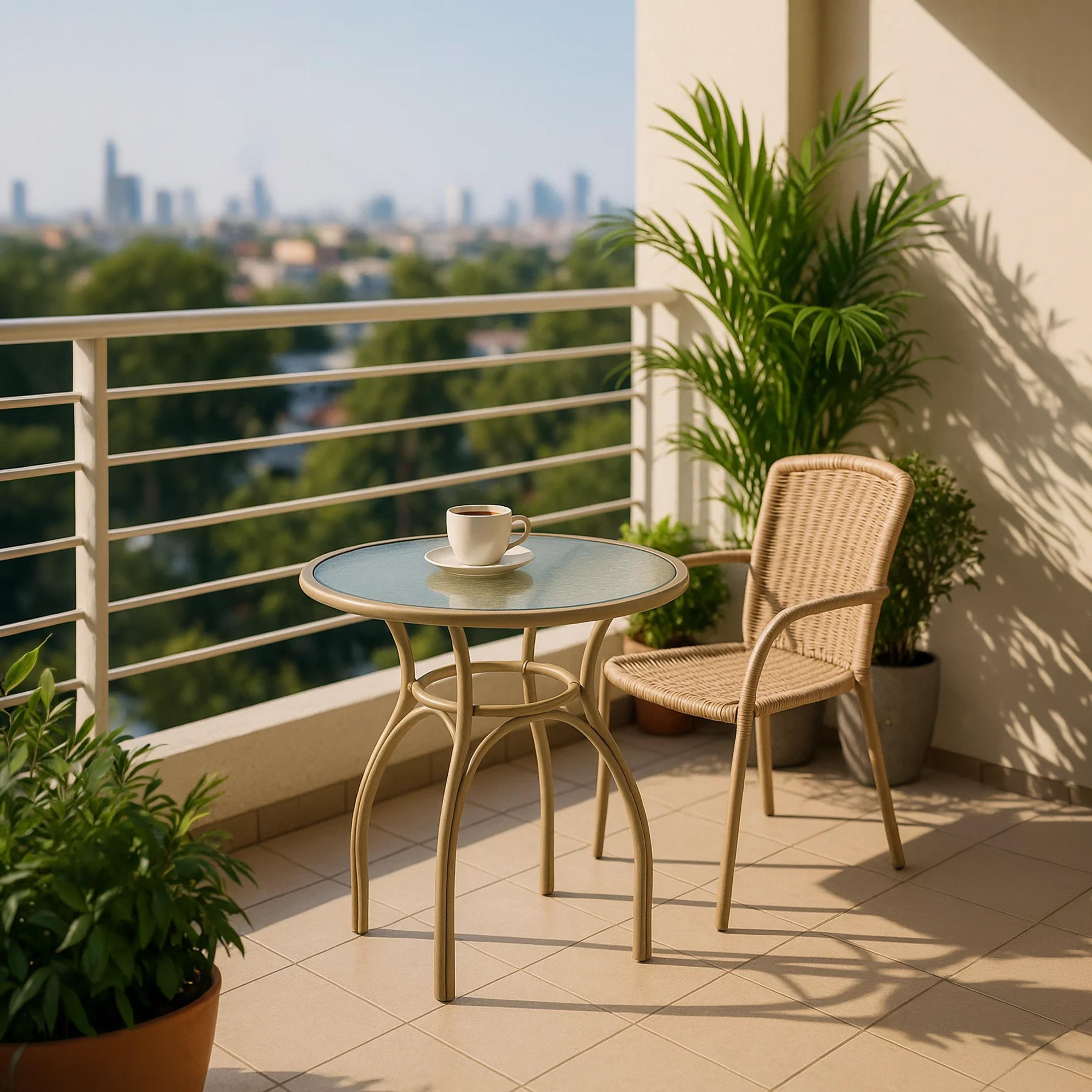 Maria Homes Metal Outdoor Dining Table-furniture-outdoor-accessories-image-2