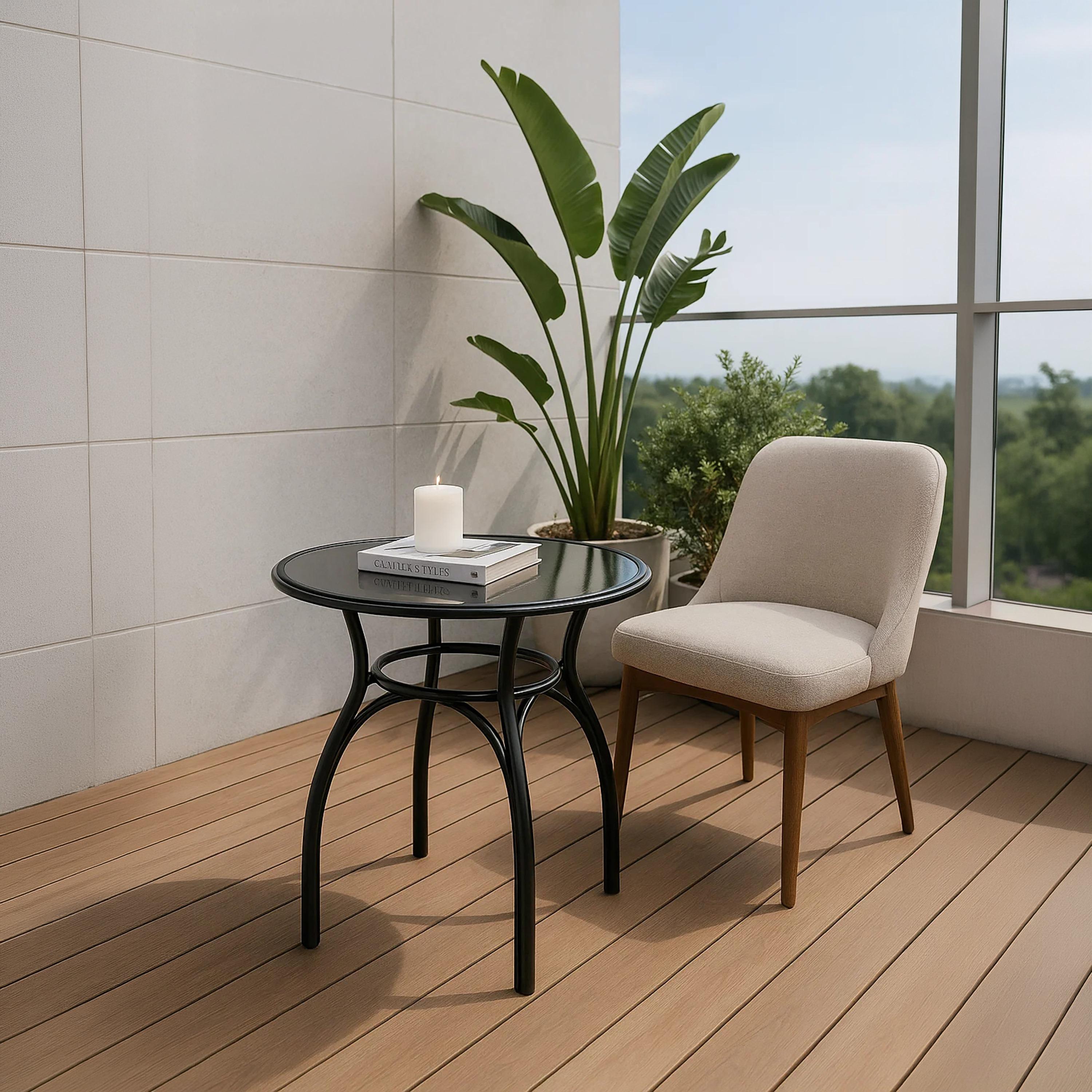Maria Homes Metal Outdoor Dining Table-furniture-outdoor-accessories-image-2