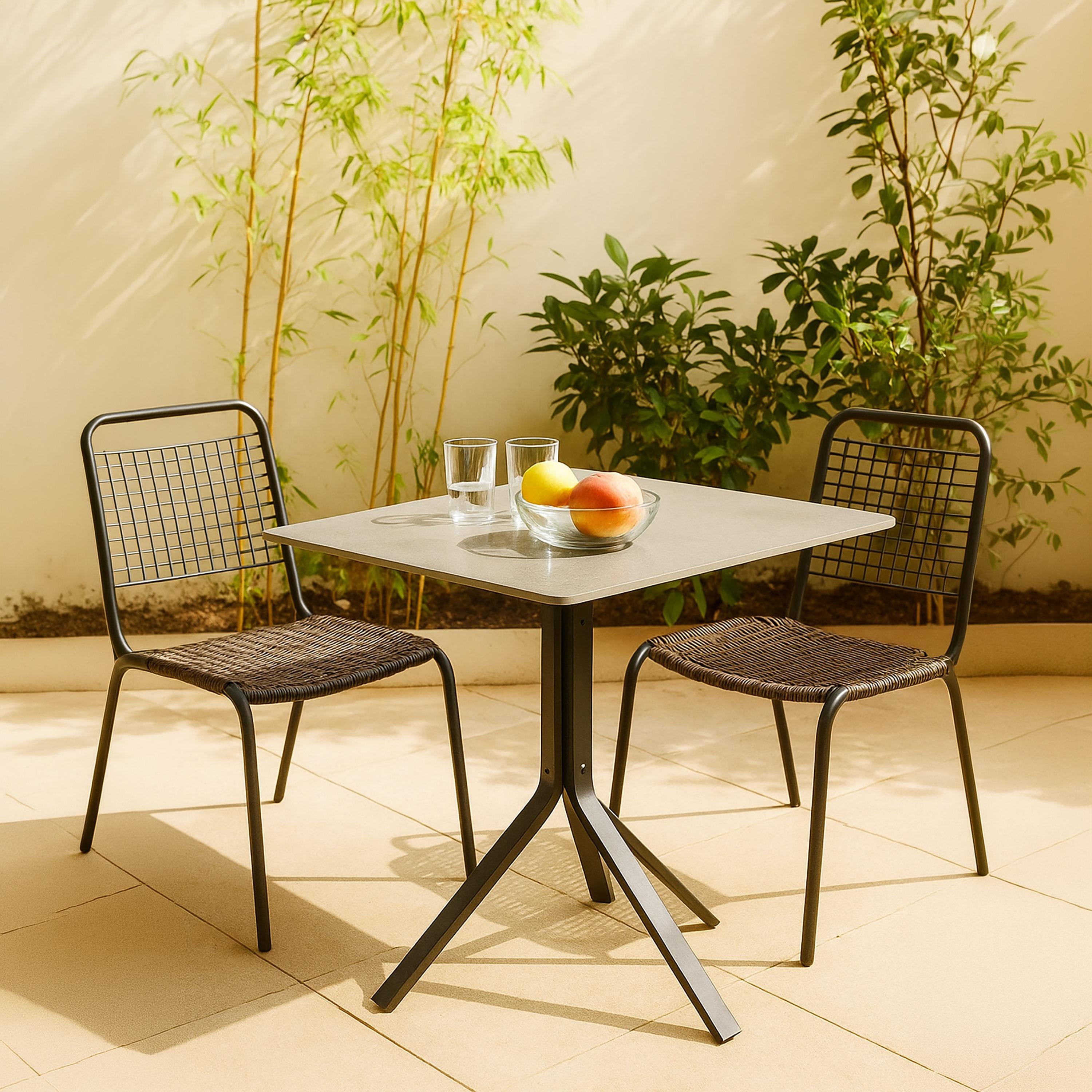 Maria Homes Metal Outdoor Dining Table-furniture-outdoor-accessories-image-3