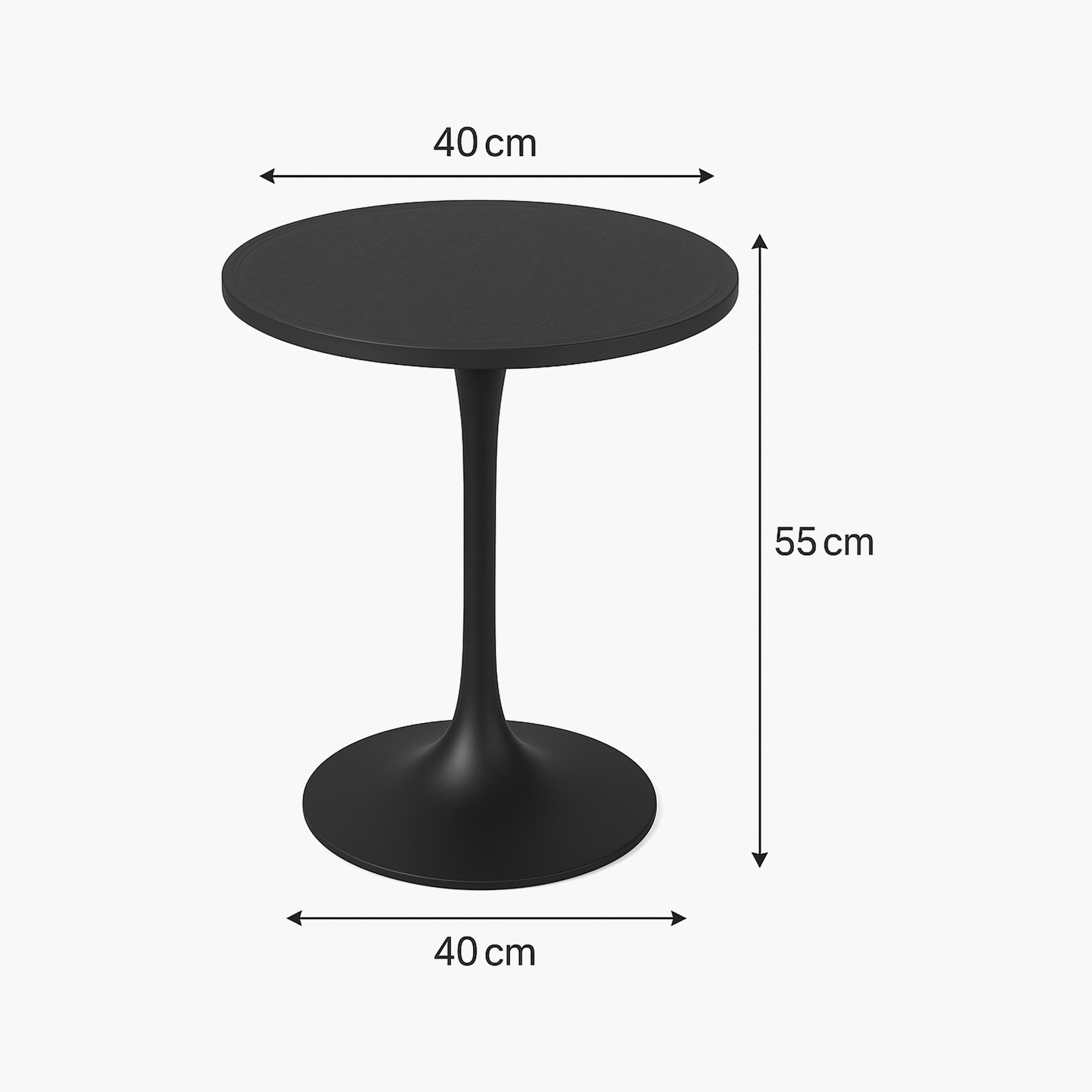 طاولة قهوة معدنية من ماريا هومز 40×40×55 سم-furniture-livingroom-coffeetables-image-6