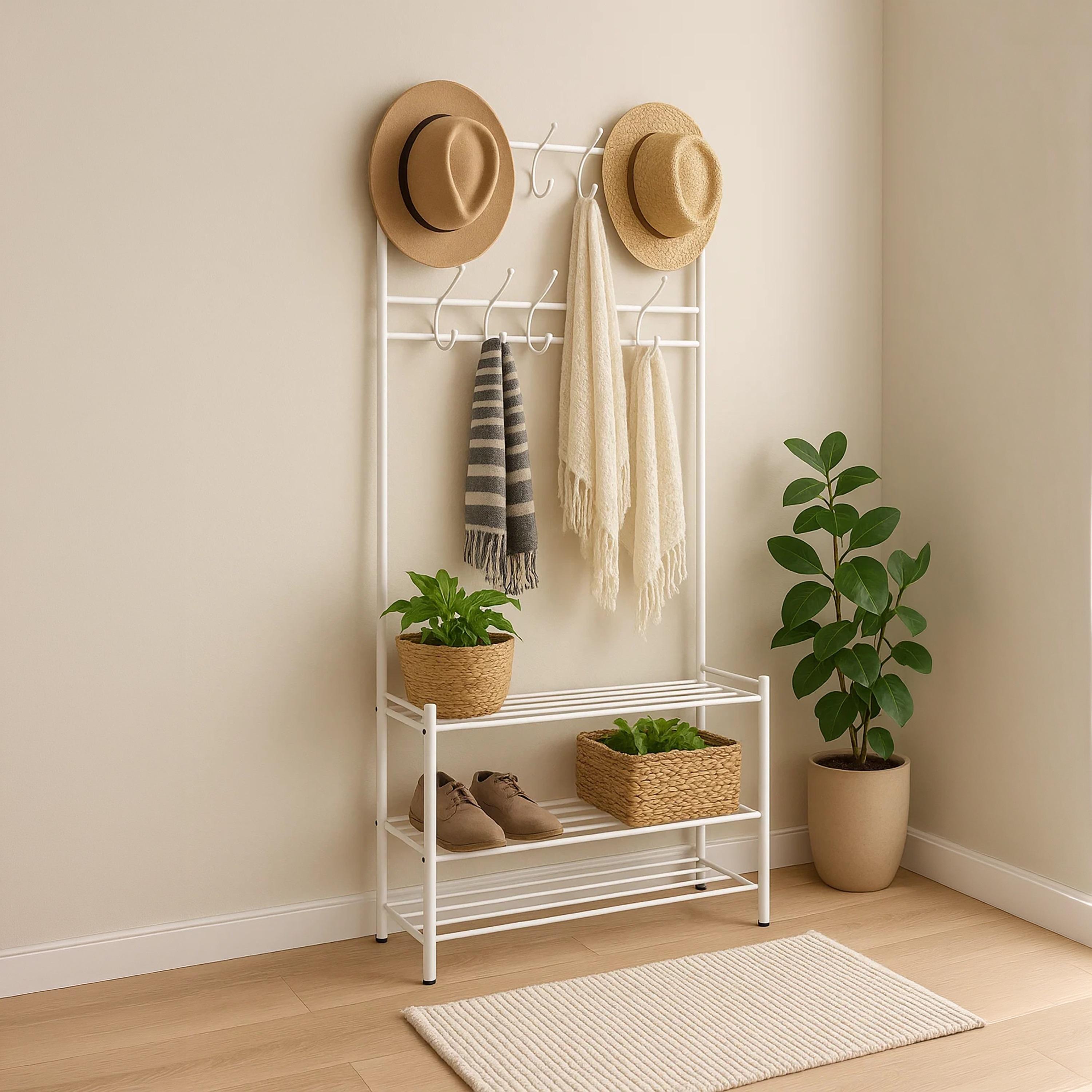 رف معدني بـ 3 طبقات من ماريا هومز-furniture-livingroom-shoeracks-image-5