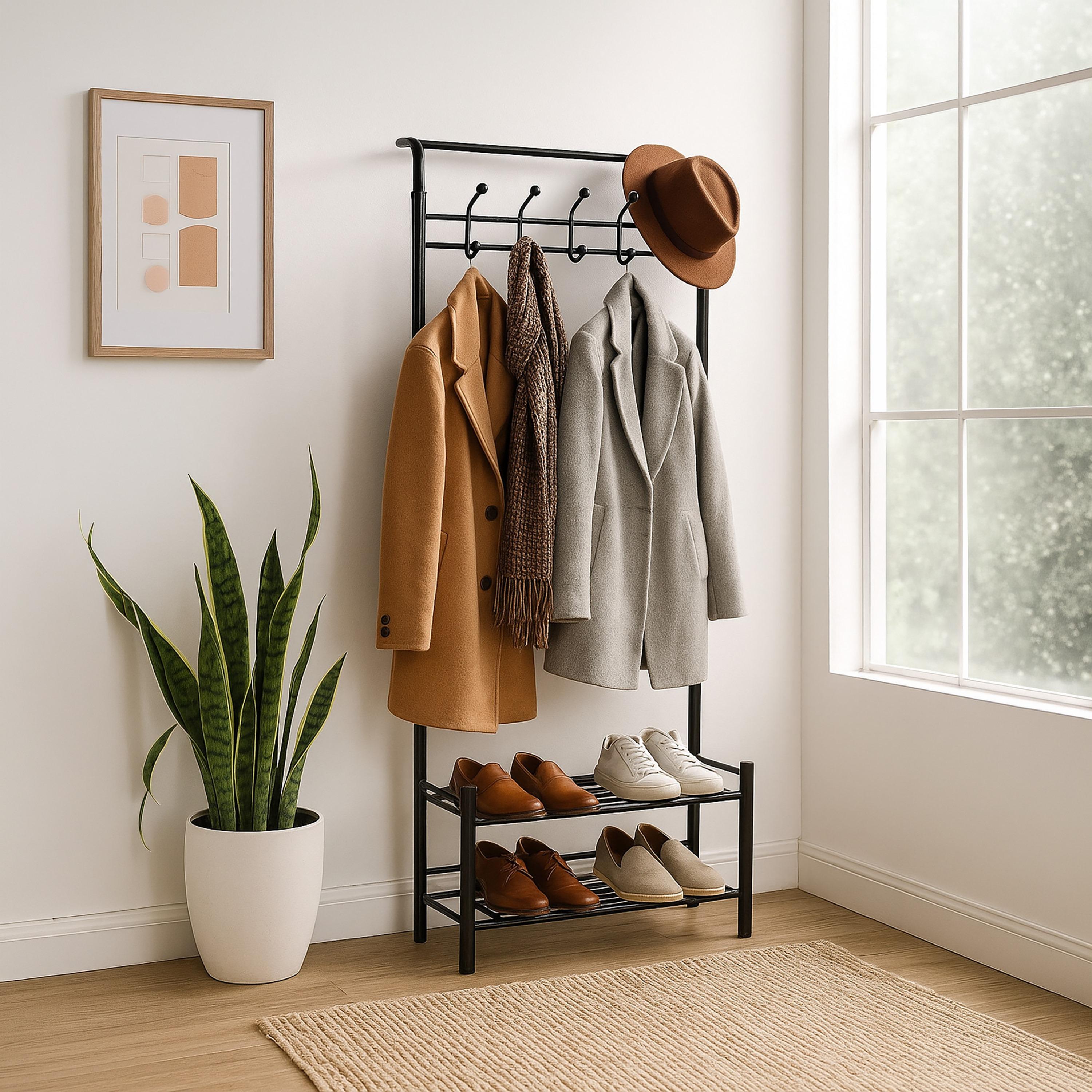 رف معدني بـ 3 طبقات من ماريا هومز-furniture-livingroom-shoeracks-image-2