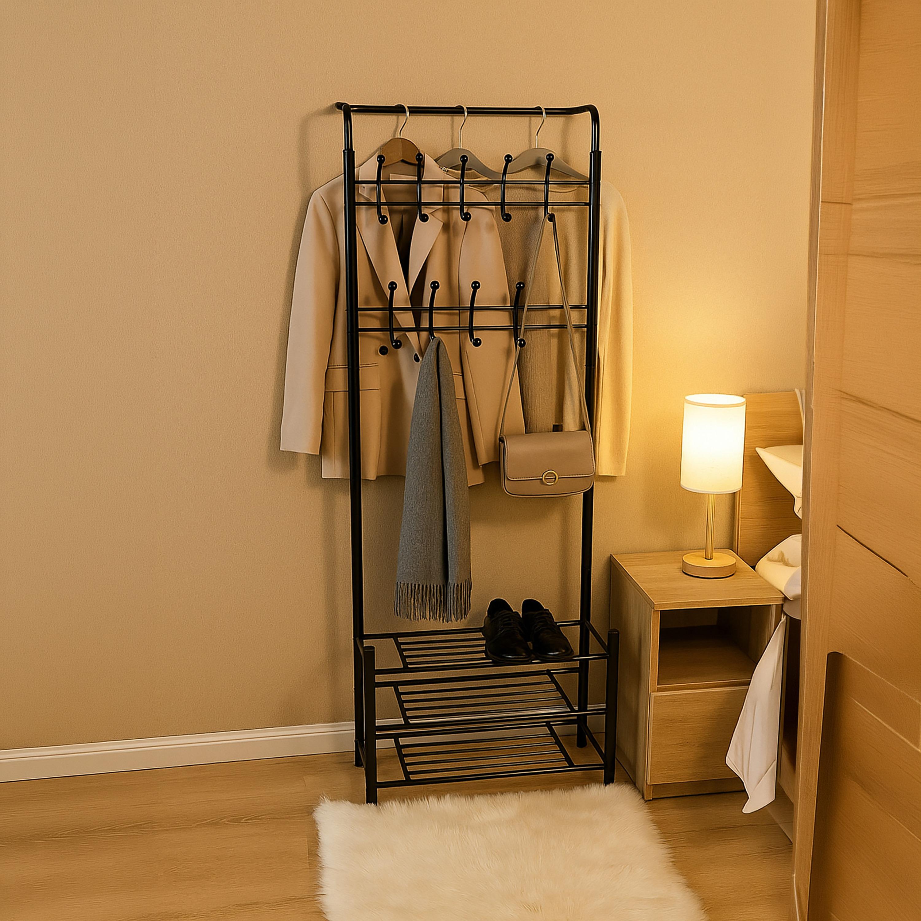 رف معدني بـ 3 طبقات من ماريا هومز-furniture-livingroom-shoeracks-image-4