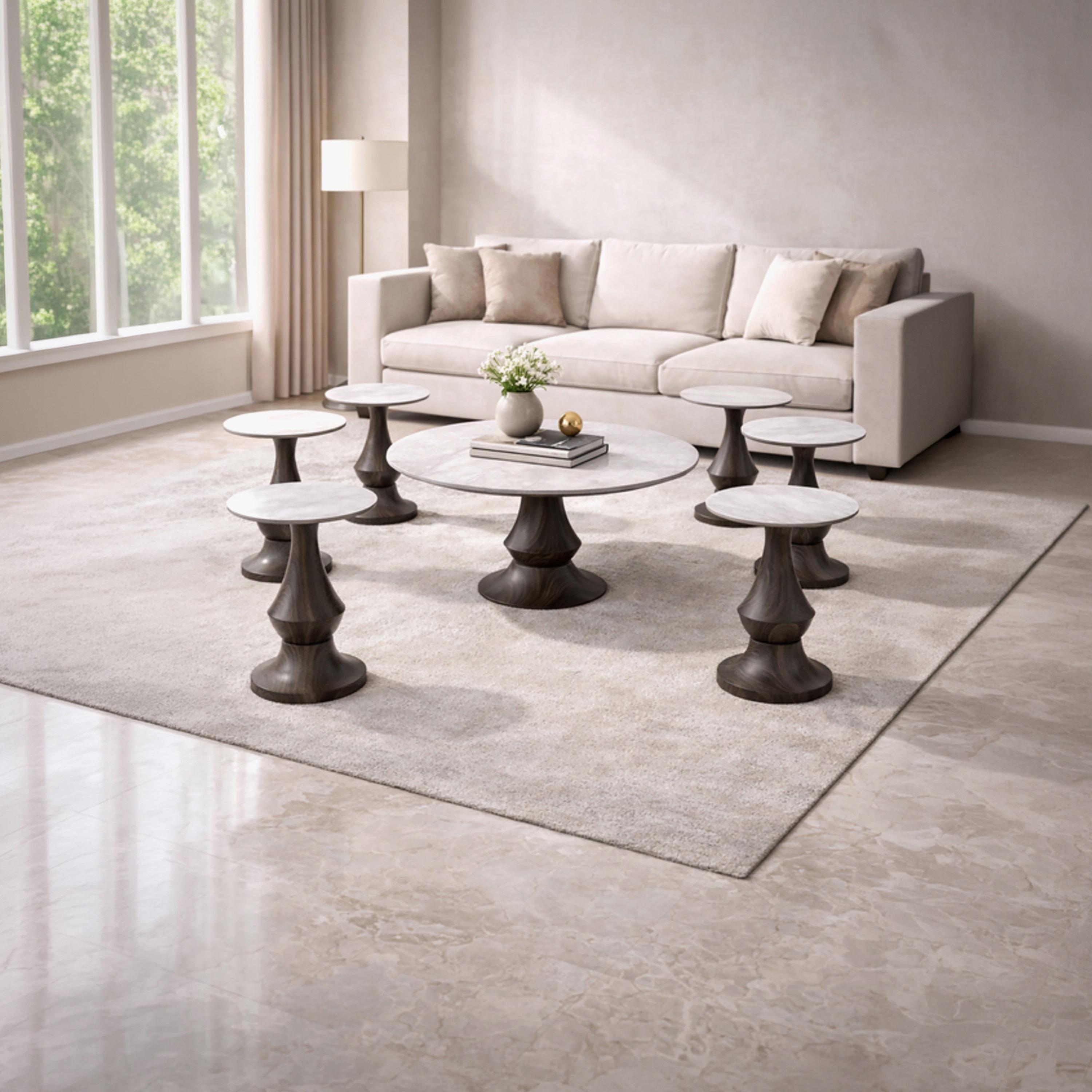 Maria Homes Ceramic Centre & Side Table - Set of 7-furniture-livingroom-coffeetables-image-1