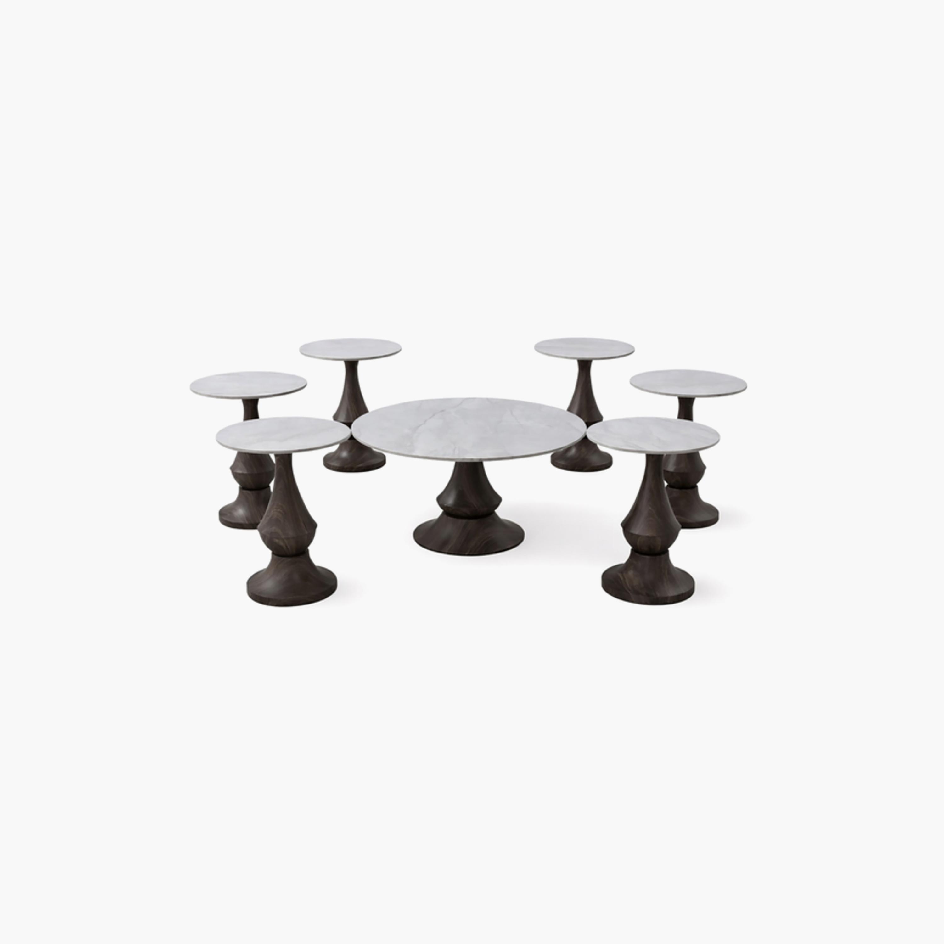 Maria Homes Ceramic Centre & Side Table - Set of 7-furniture-livingroom-coffeetables-image-3