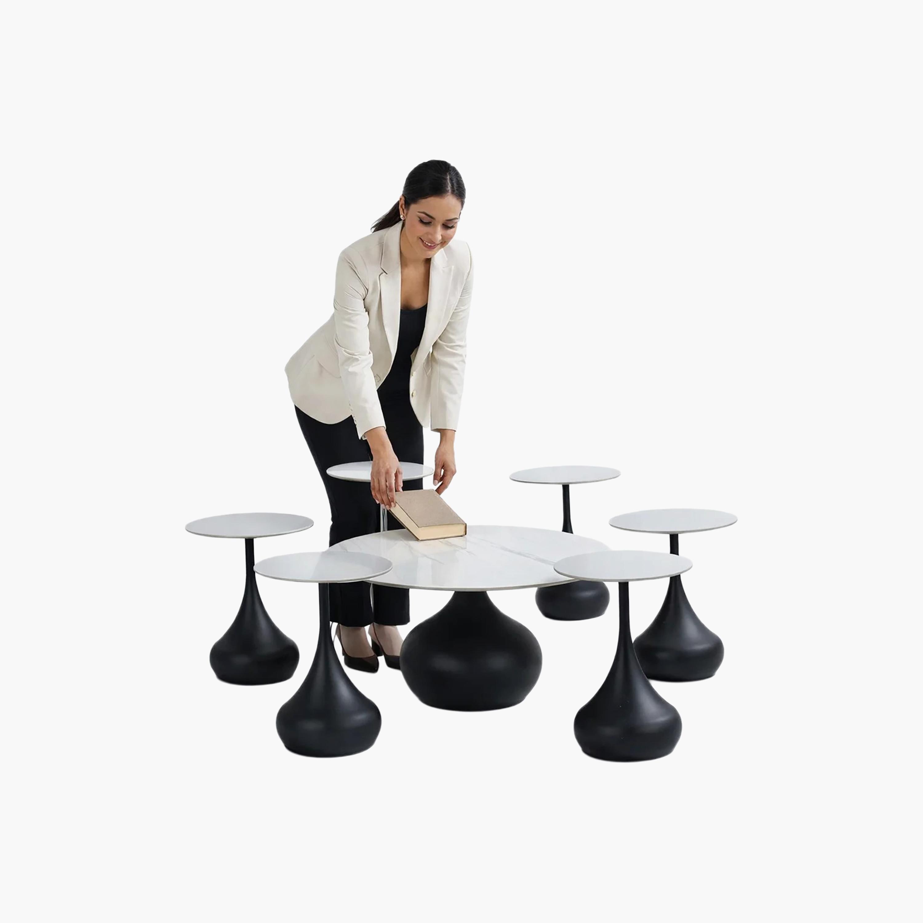 Maria Homes Ceramic Centre & Side Table - Set of 7-furniture-livingroom-coffeetables-image-3