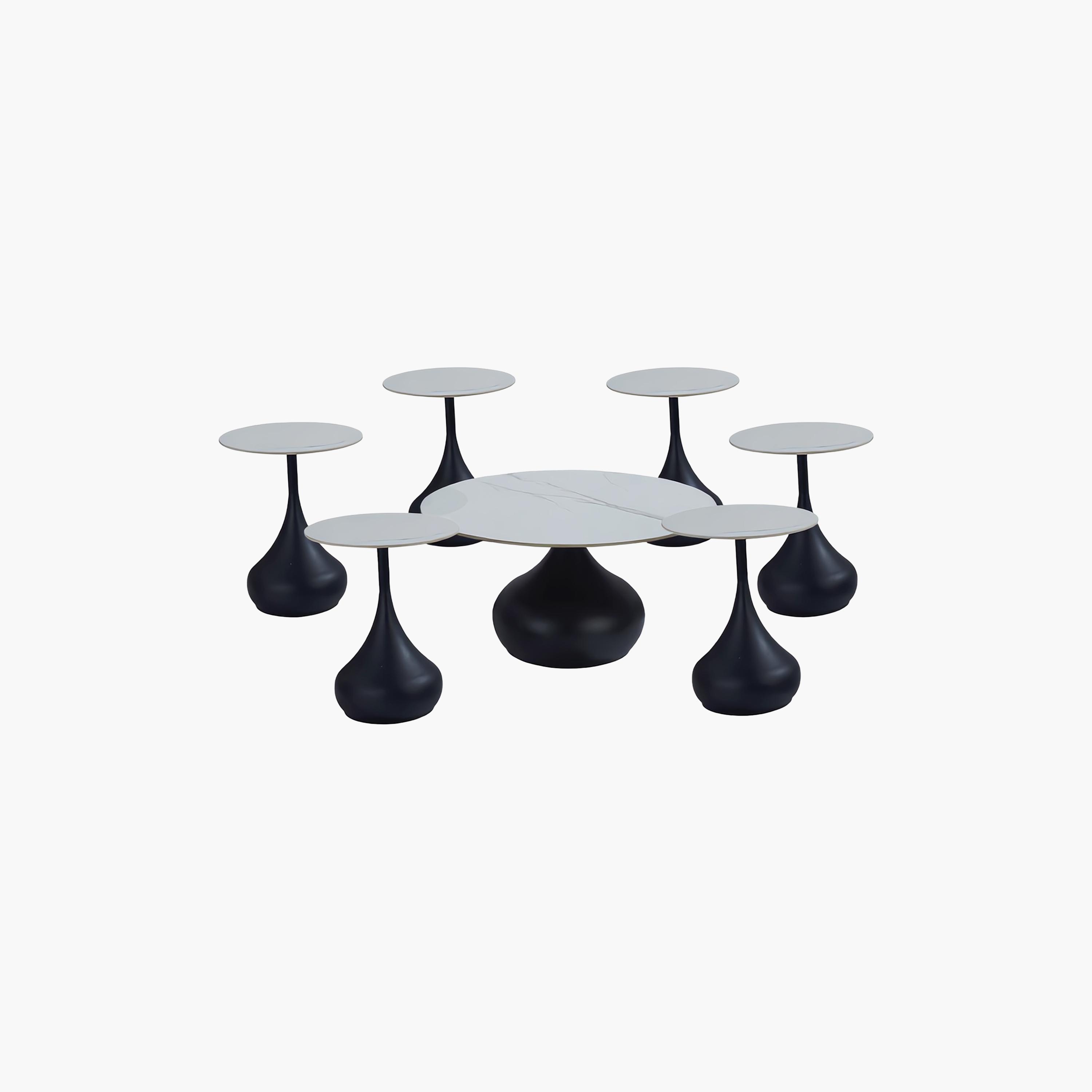 Maria Homes Ceramic Centre & Side Table - Set of 7-furniture-livingroom-coffeetables-image-4