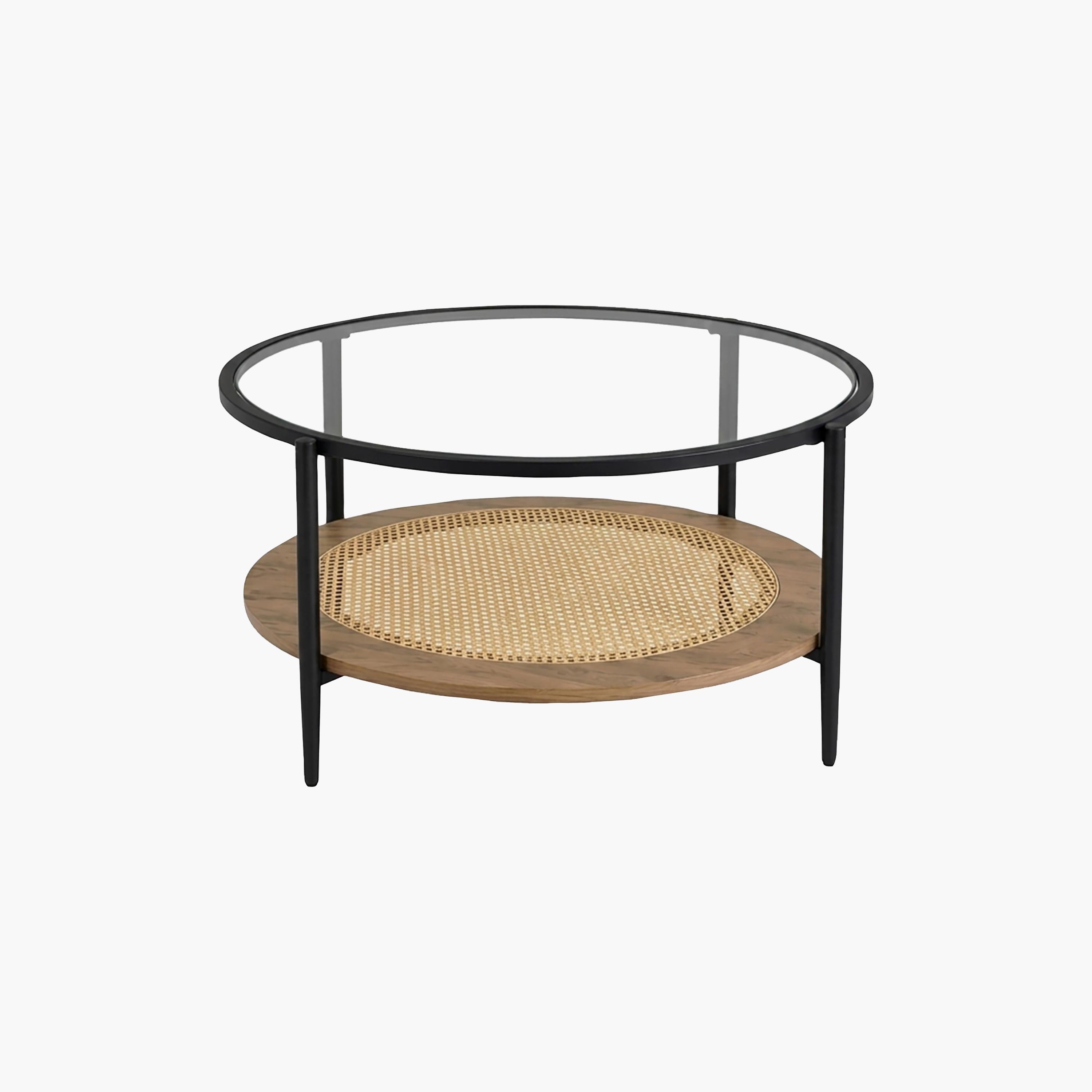 طاولة زجاجية متداخلة من ماريا هومز - طقم 5 قطع-furniture-livingroom-coffeetables-image-1