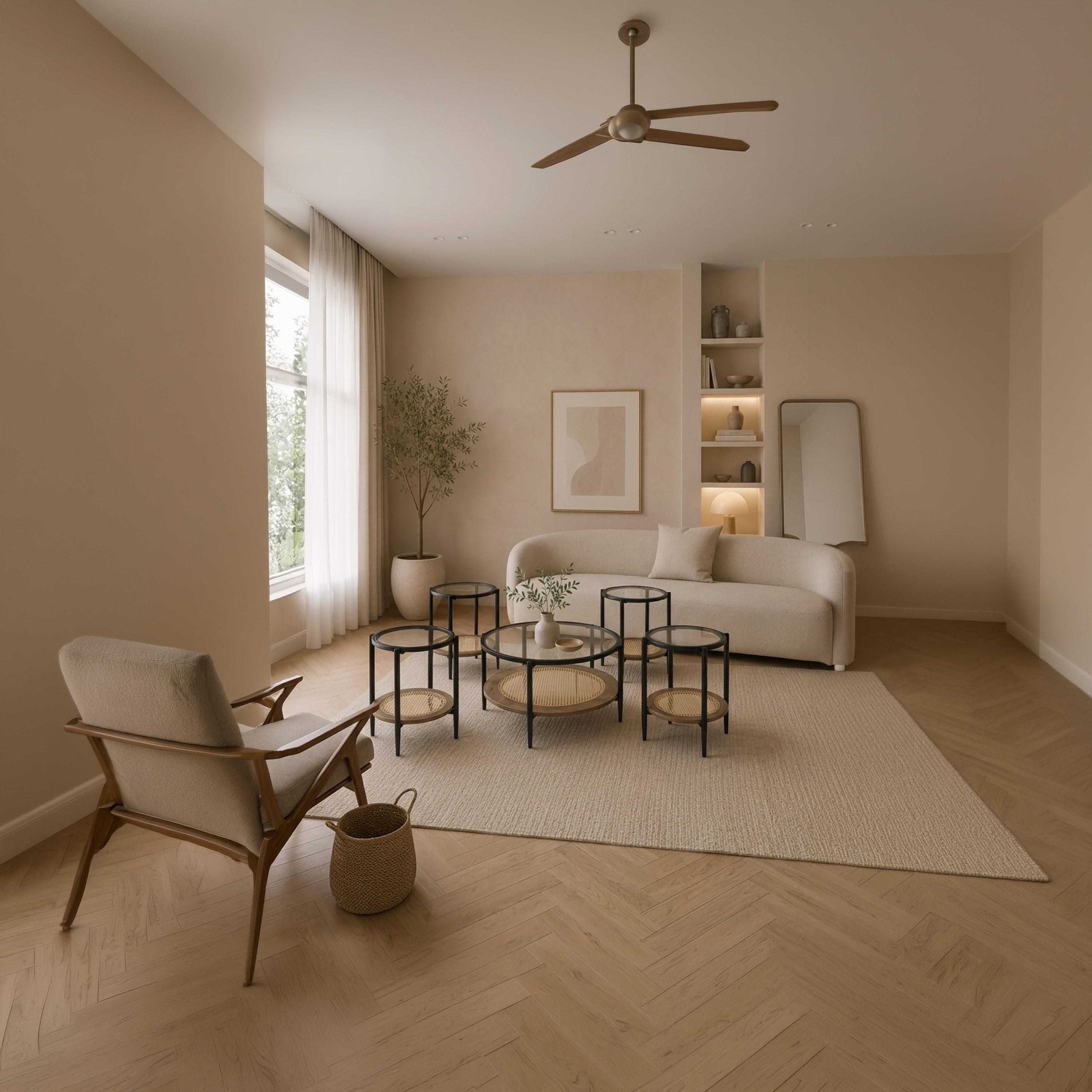 طاولة زجاجية متداخلة من ماريا هومز - طقم 5 قطع-furniture-livingroom-coffeetables-image-3