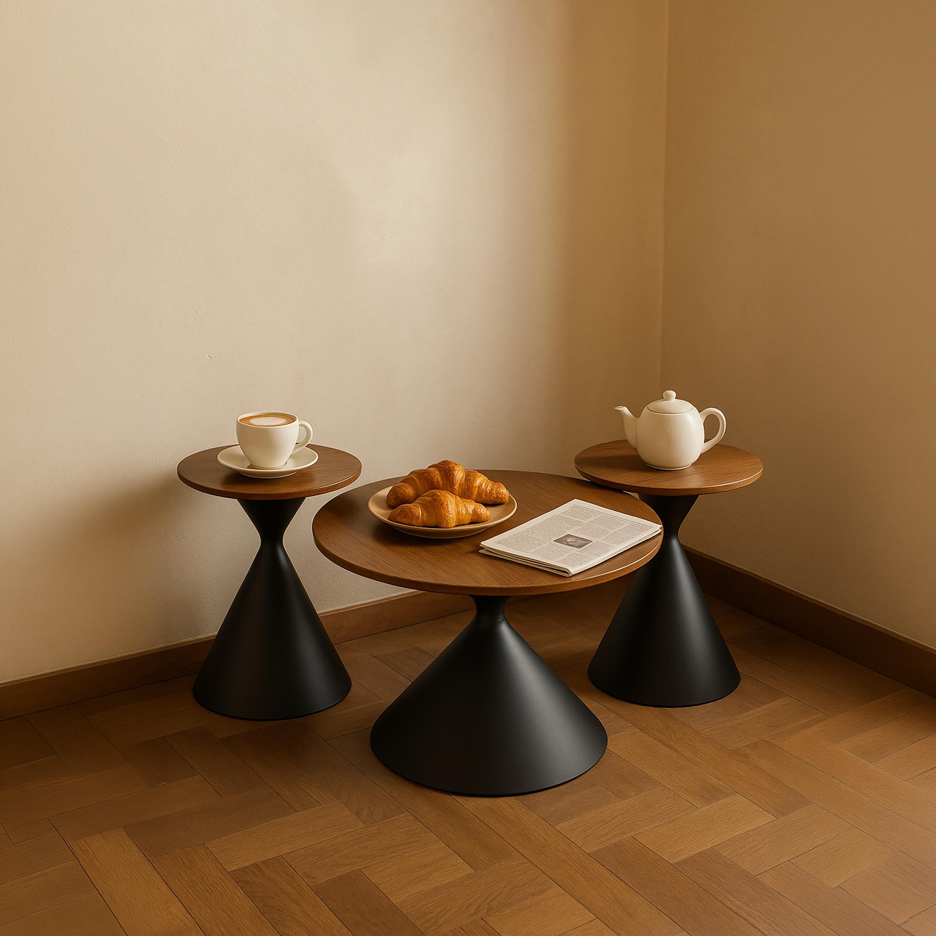 Maria Homes Wooden Centre & Side Table - Set of 3-furniture-livingroom-coffeetables-image-3