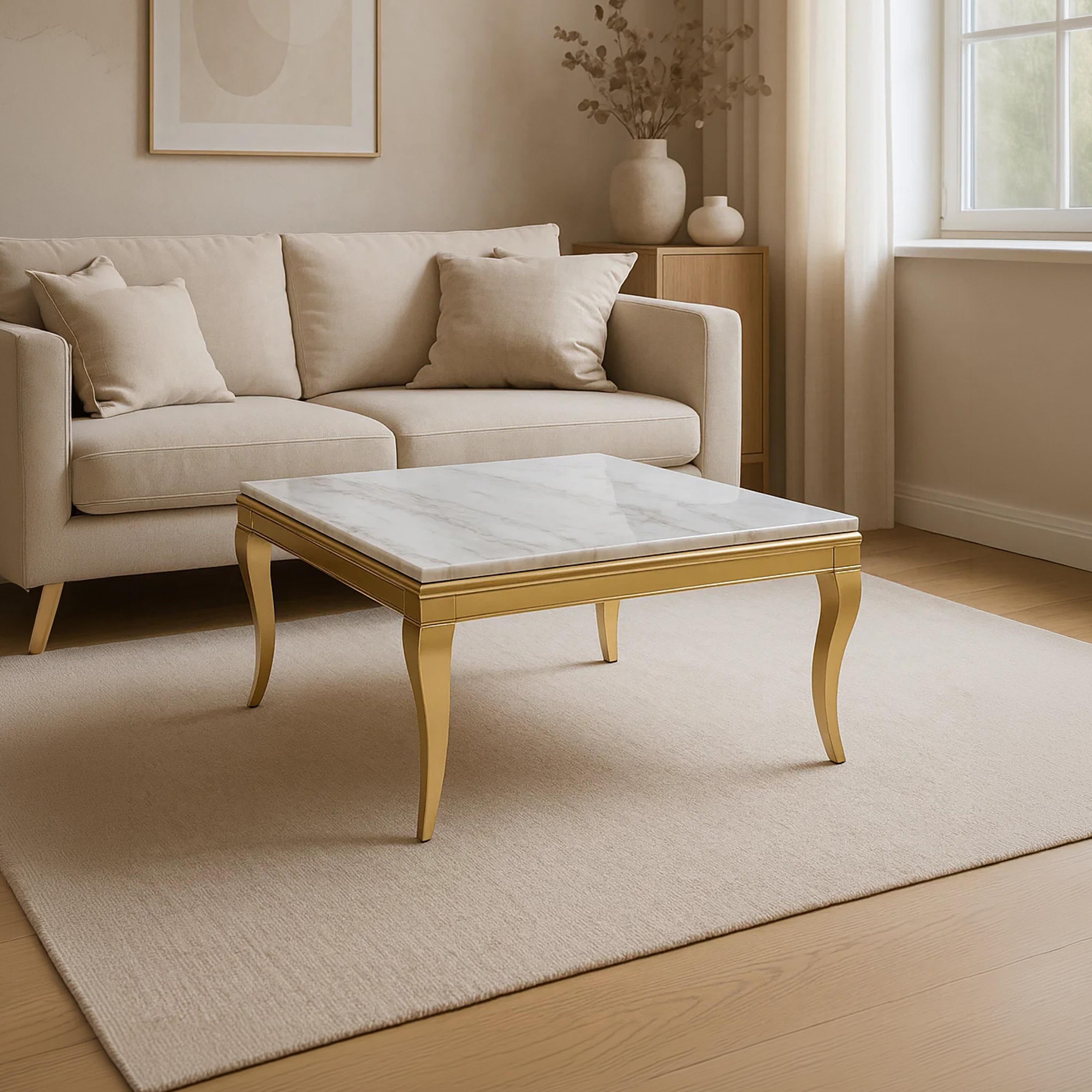 طاولة وسط رخام 90×90×50 سم من ماريا هومز-furniture-livingroom-coffeetables-image-1