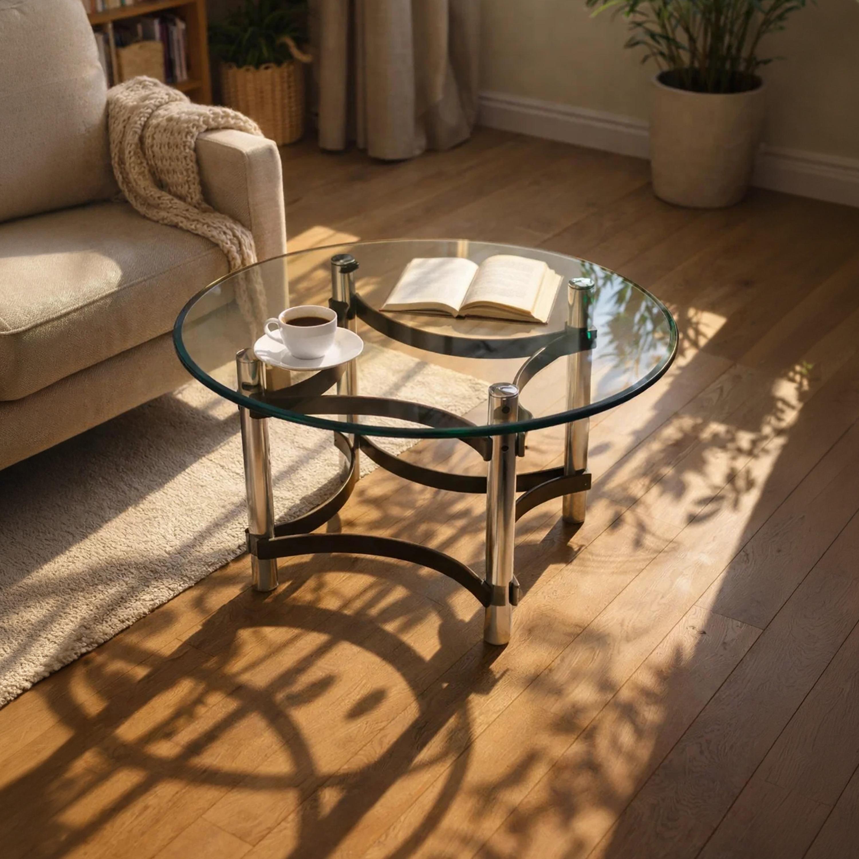 طاولة وسط زجاجية من ماريا هومز-furniture-livingroom-coffeetables-image-1