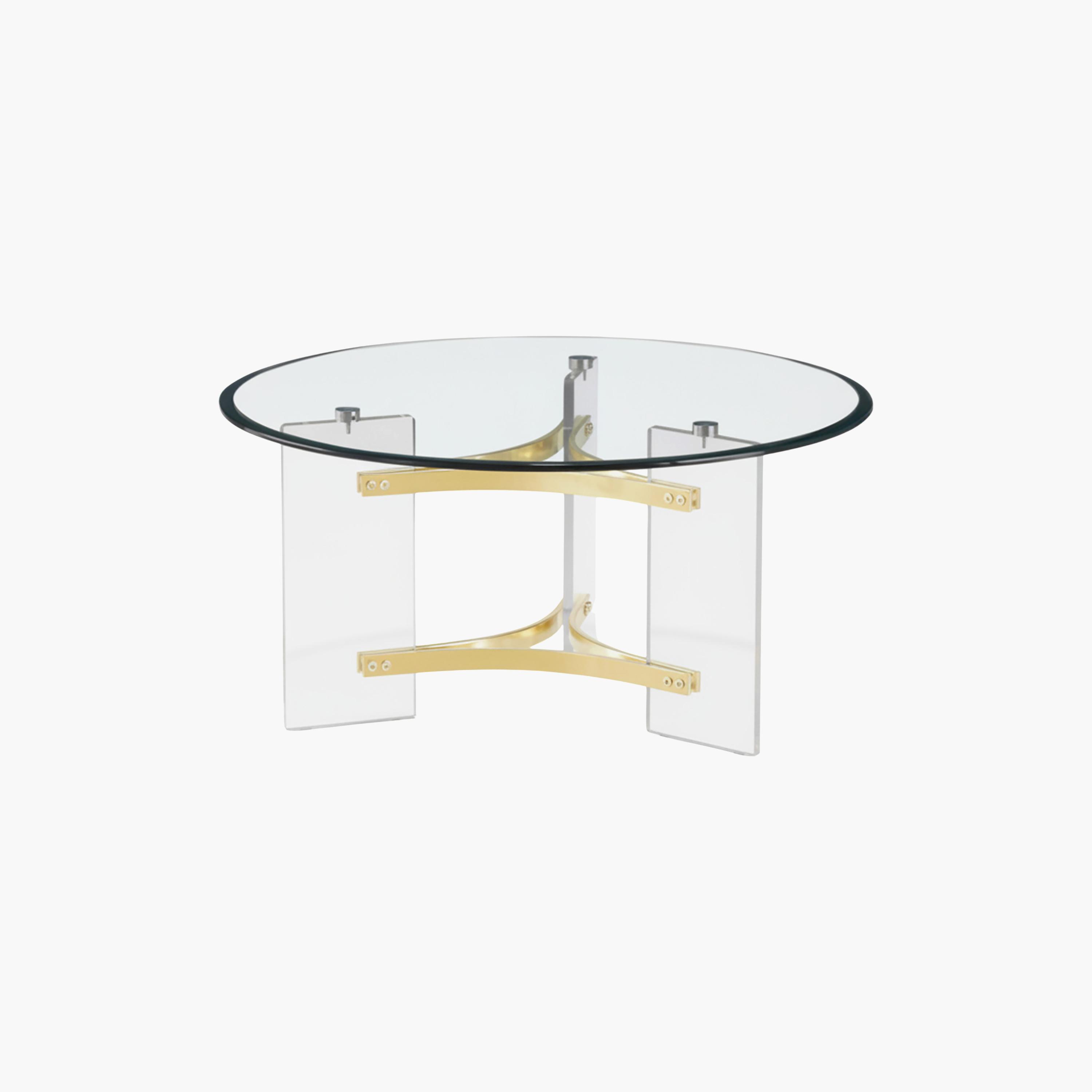 Maria Homes Glass Centre Table 90×90×45 cm-furniture-livingroom-coffeetables-image-4