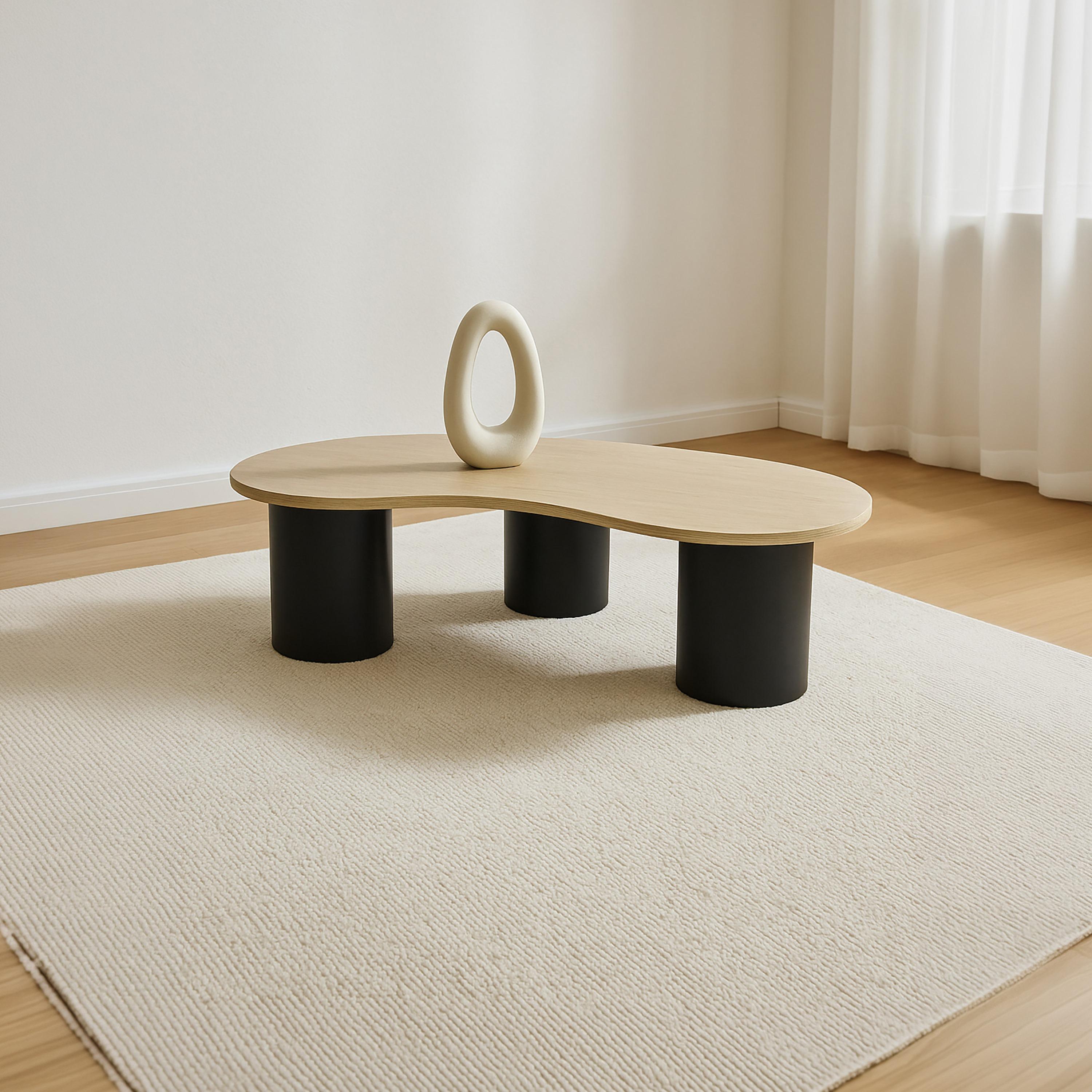 Maria Homes Wooden Centre Table 130×62×40 cm-furniture-livingroom-coffeetables-image-1